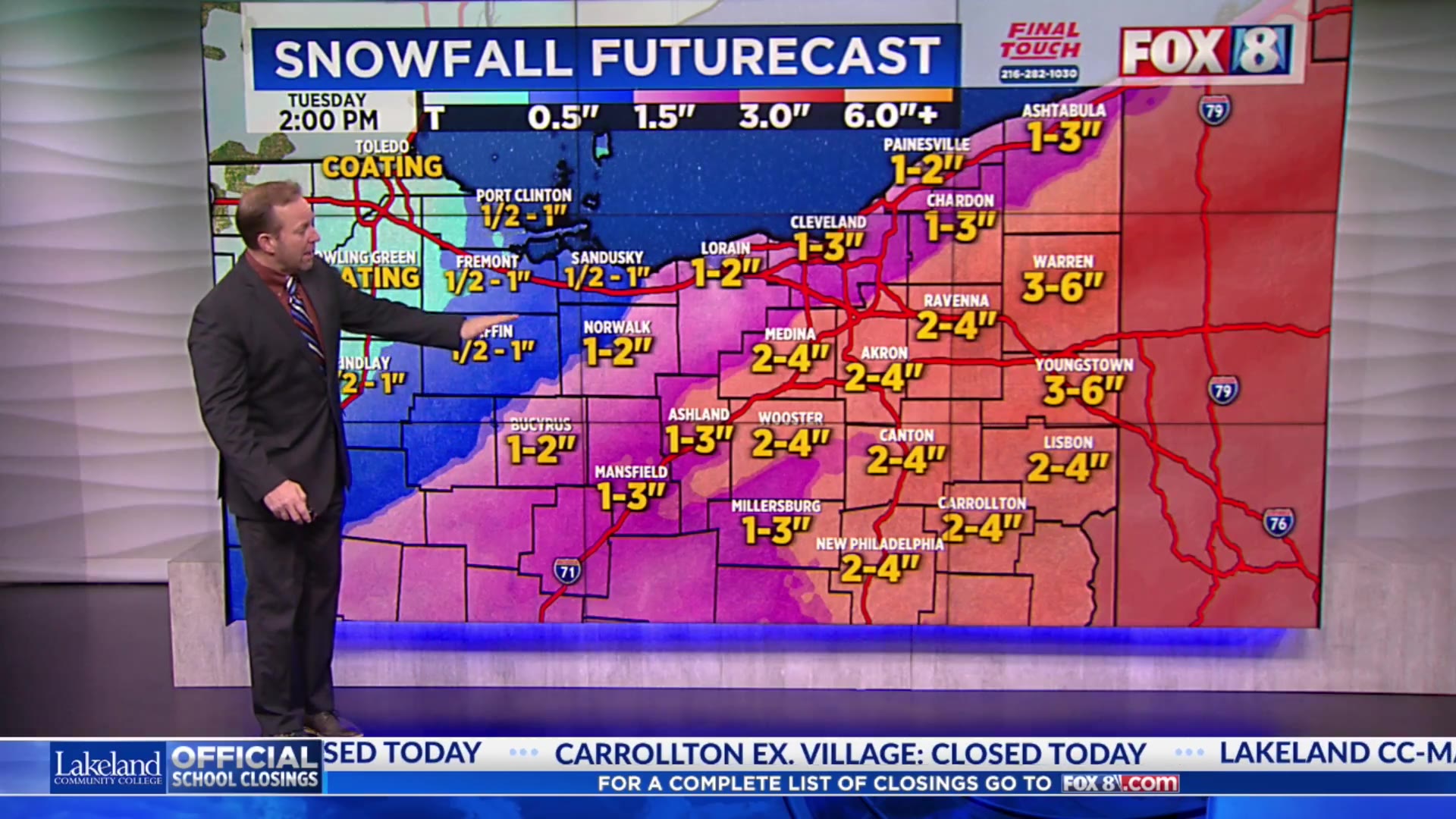 Winter Weather Advisory: How much snow to expect – Fox 8 Cleveland WJW