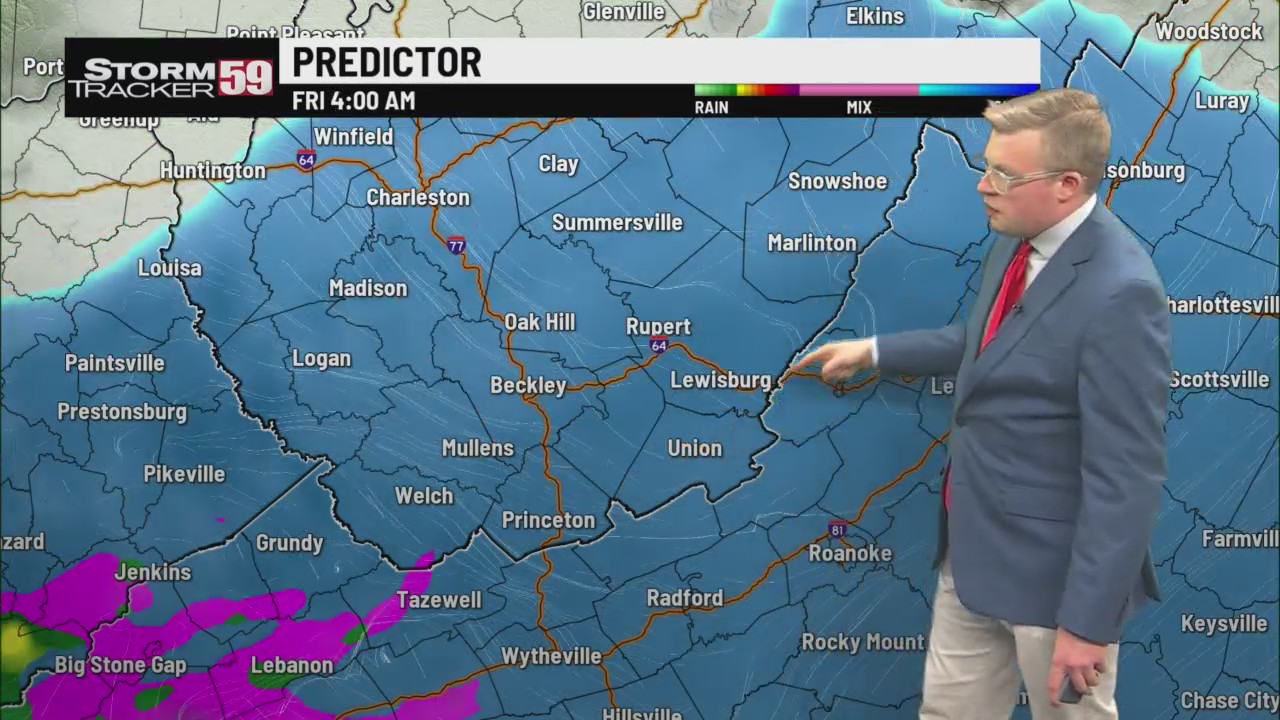 Few flurries & cold Thursday, slick travel with steady snow Friday ...