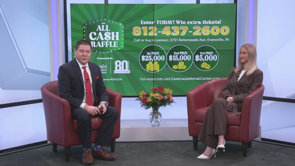 Easterseals All Ca$h Raffle deadline approaches – Eyewitness News (WEHT ...