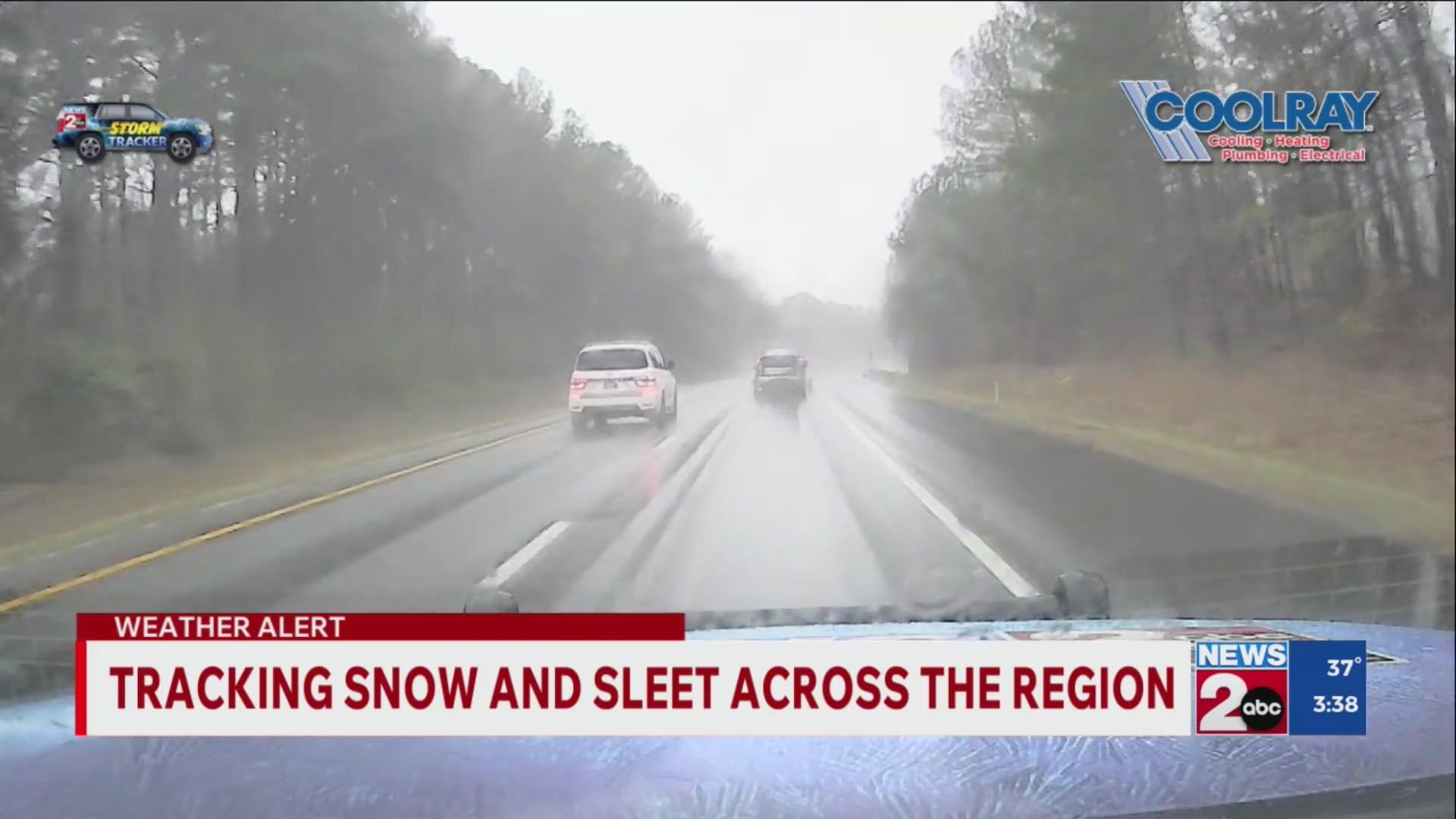 News 2 tracking snow and sleet across Middle Tennessee – WKRN News 2