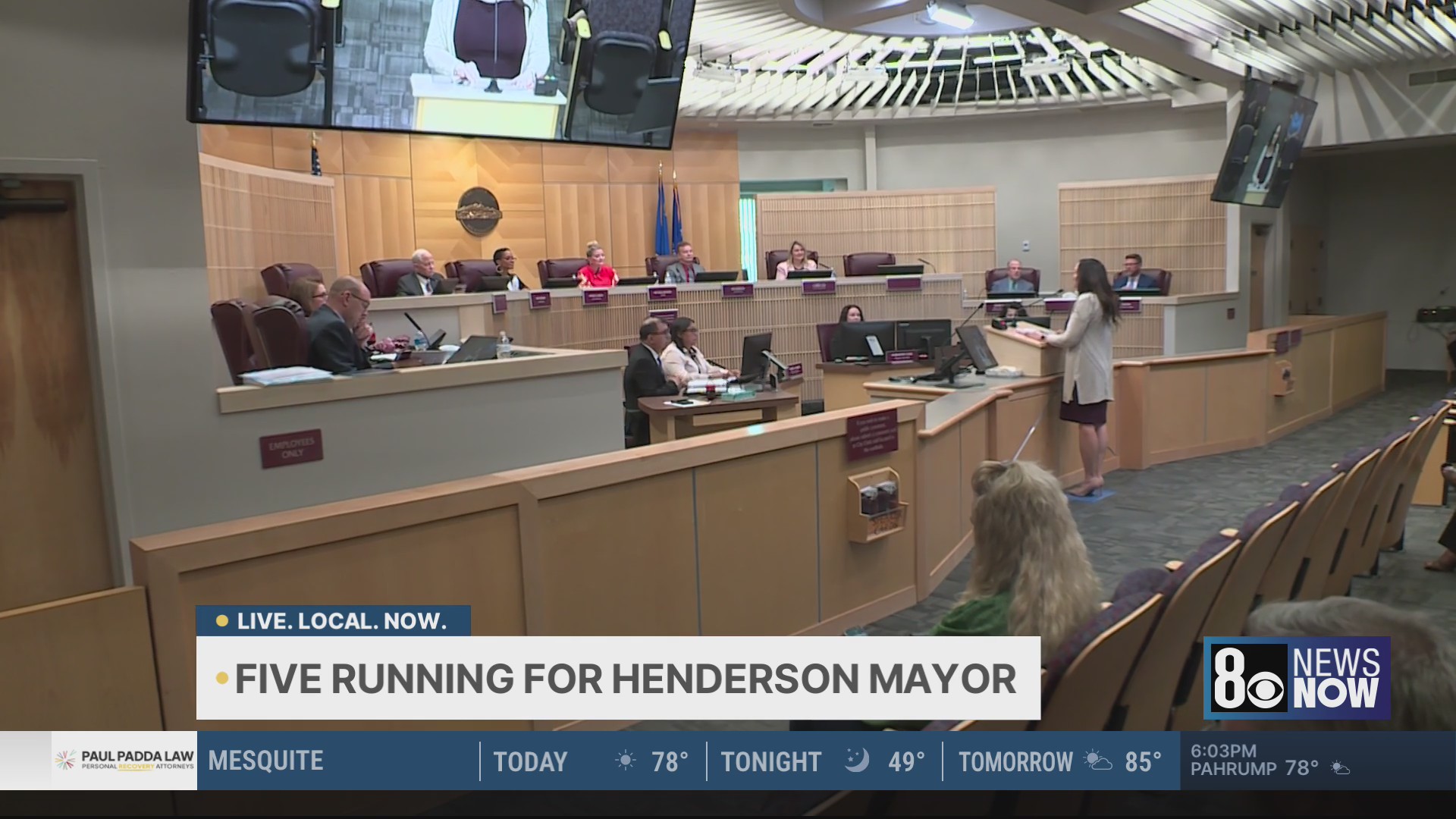 5 candidates vying for Henderson mayor – KLAS