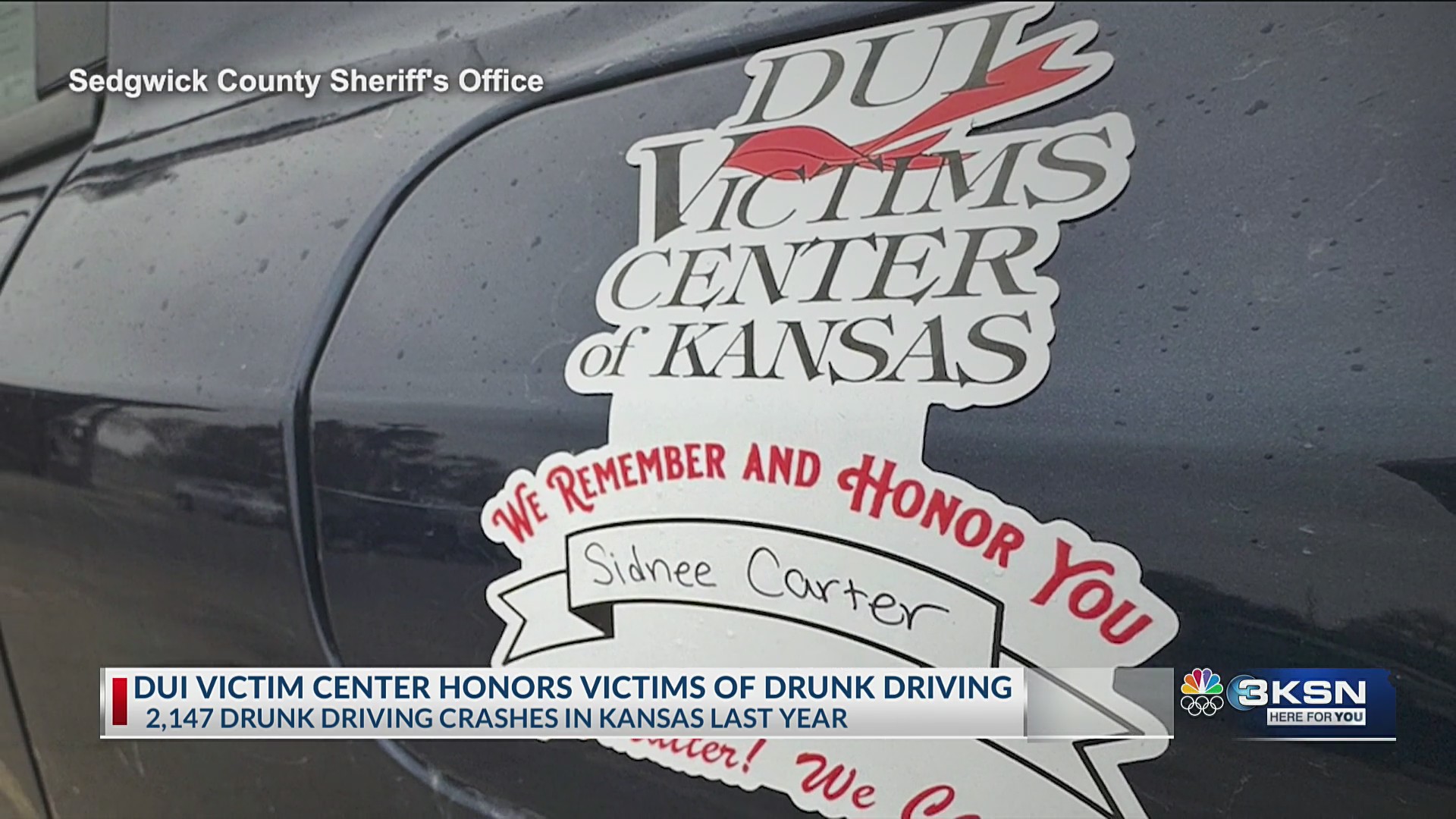 Kansas law enforcement honors DUI victims with red ribbons – KSN-TV
