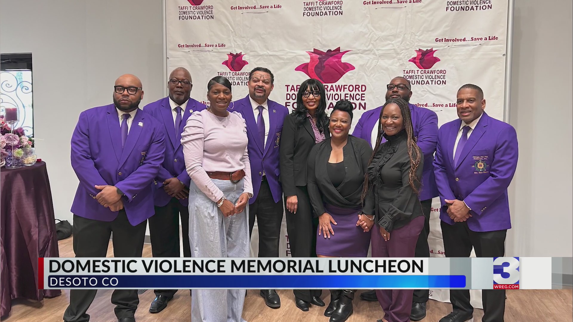 Luncheon held to raise domestic violence awareness – WREG.com