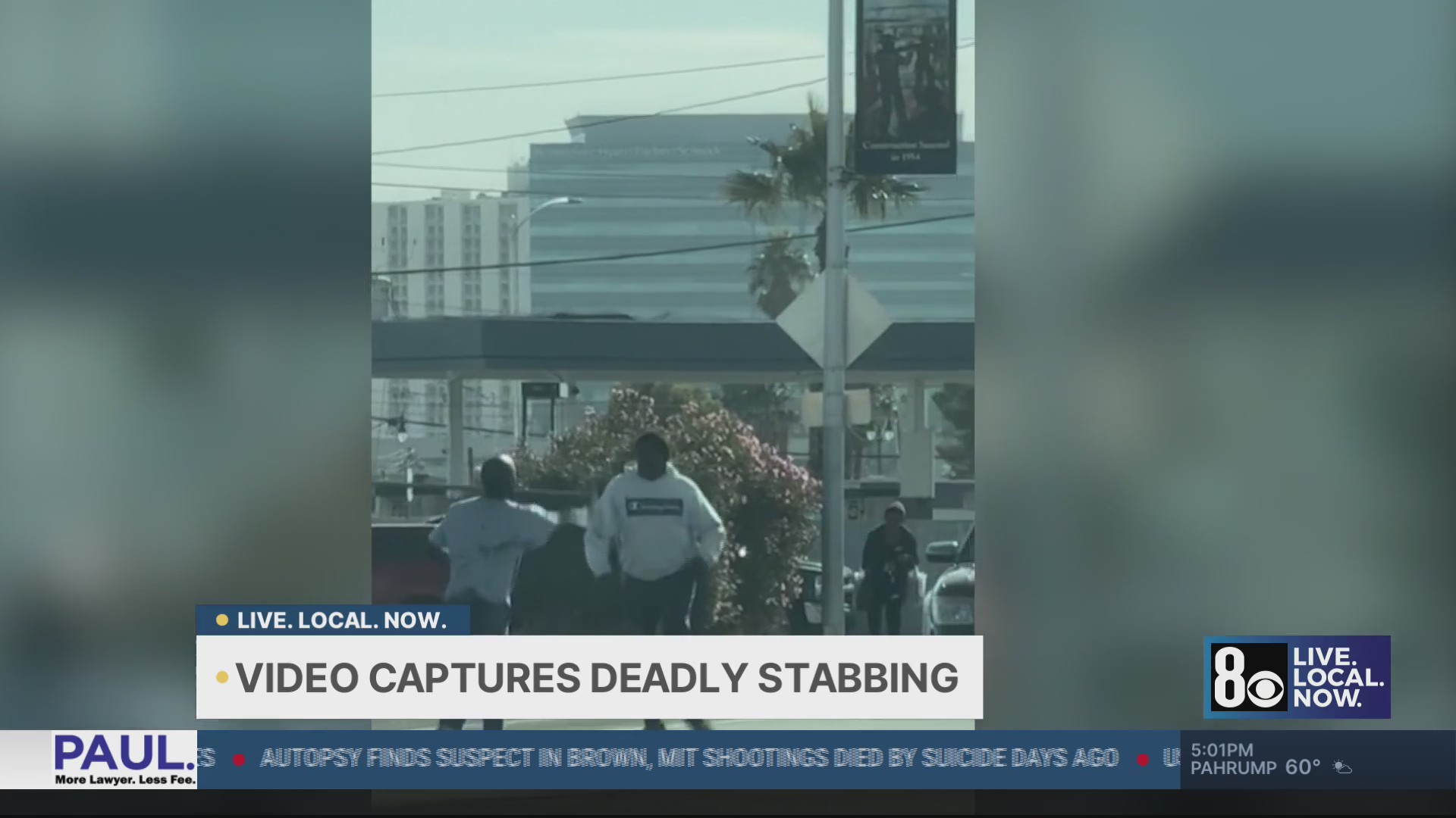 Man accused in deadly Las Vegas stabbing of passerby has criminal ...