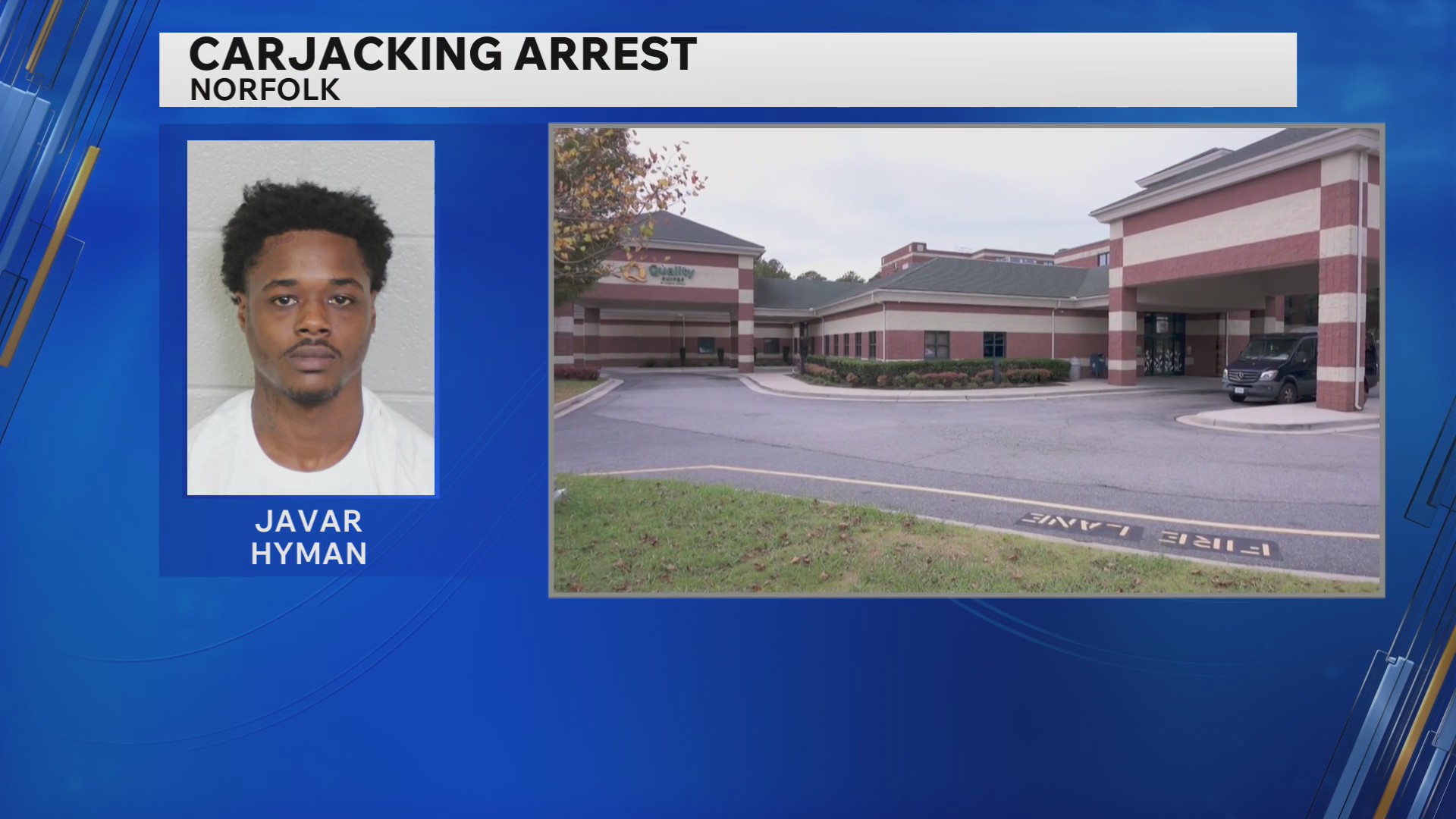NPD: Man accused of armed carjacking in hotel parking lot – WAVY.com