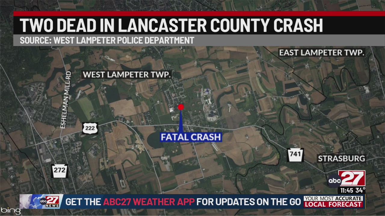 Two dead, two injured after head-on vehicle crash in Lancaster County ...