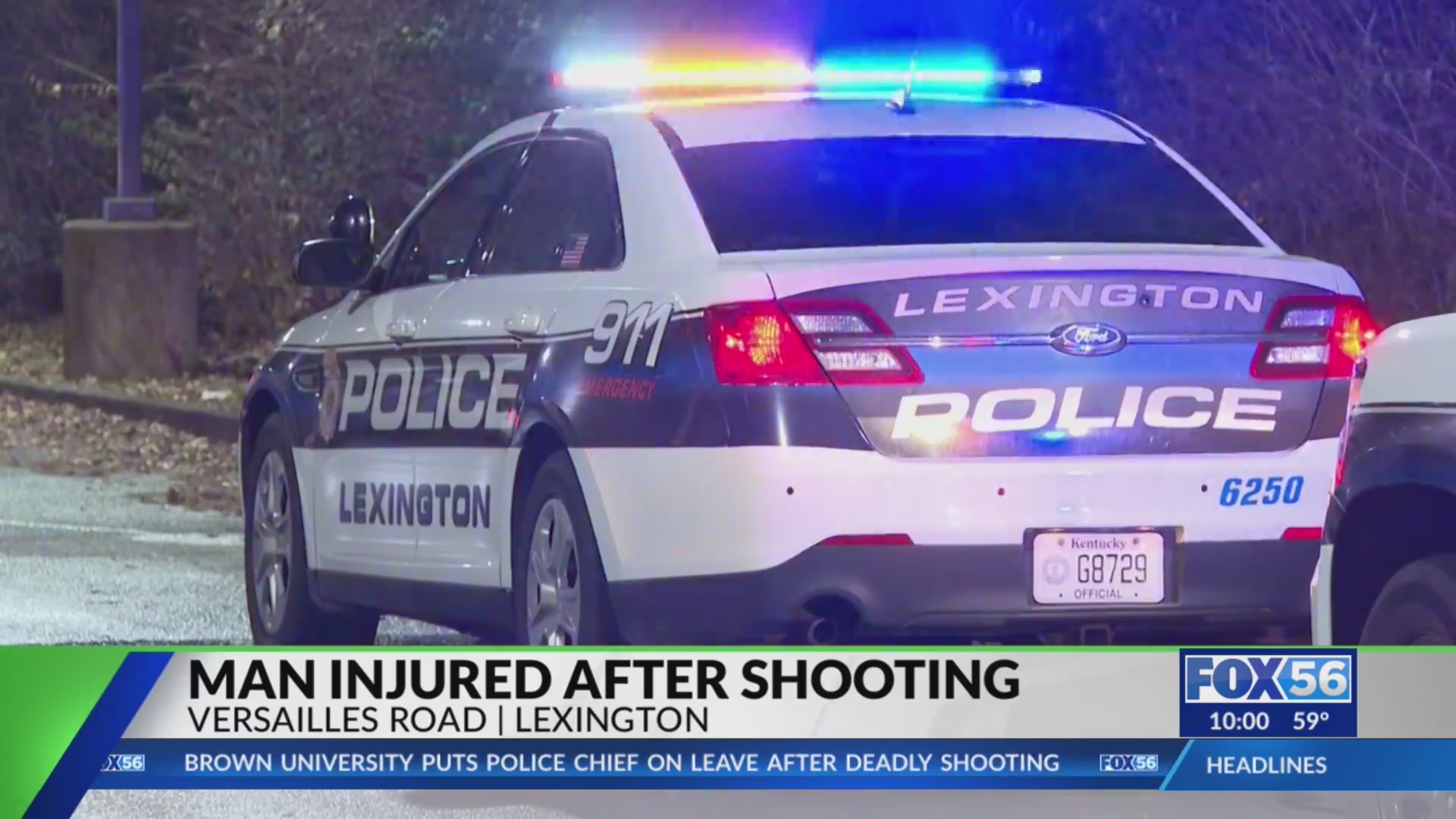 Shooting on Versailles Road in Lexington leaves 1 injured – FOX 56 News
