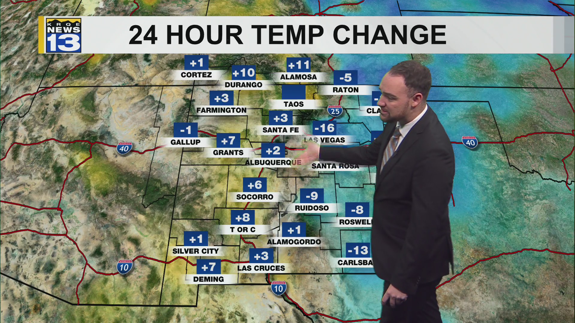 Calm and warmer conditions continue into the end of the week – KRQE ...