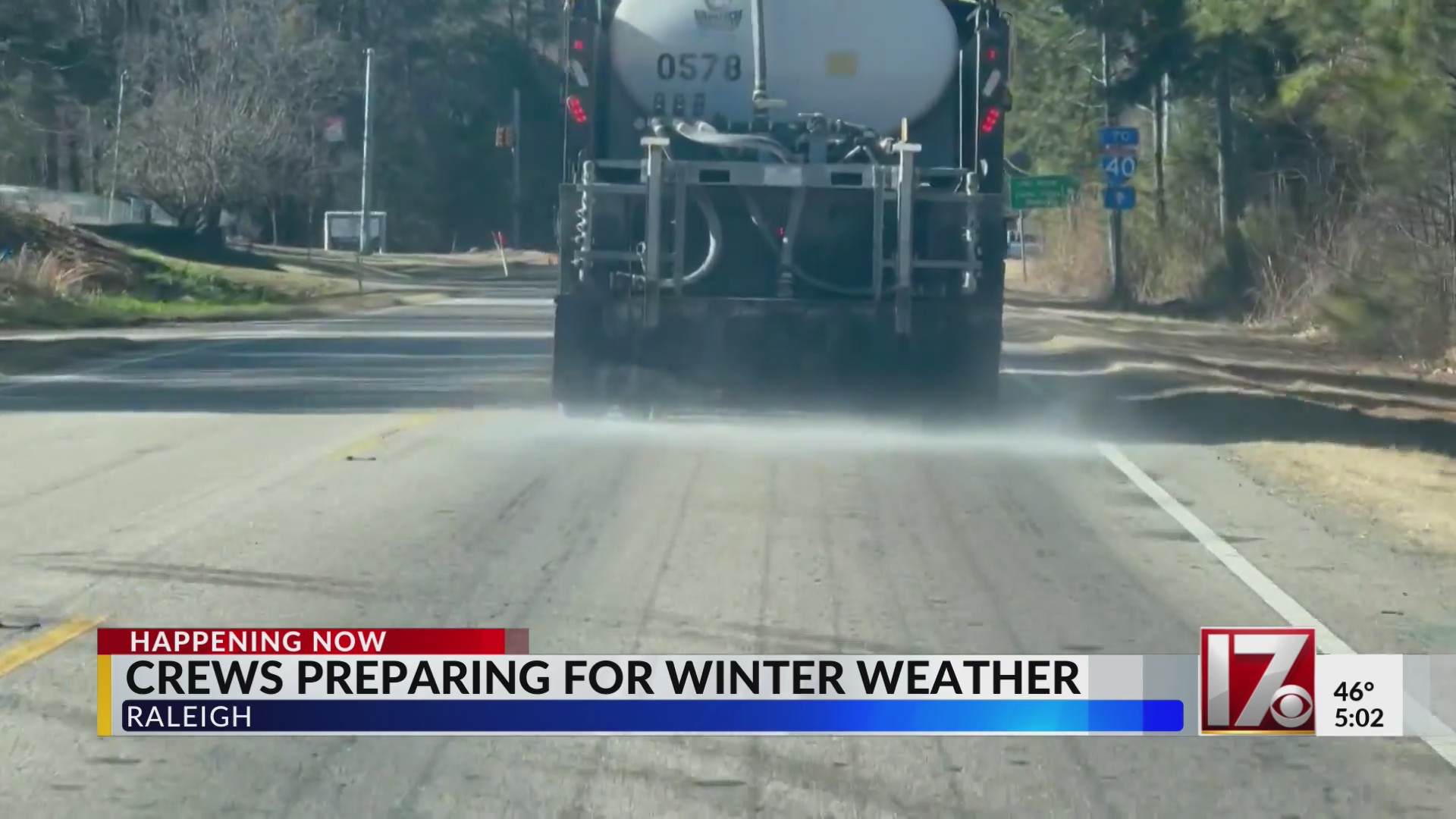 Raleigh crews preparing for winter weather – CBS17.com