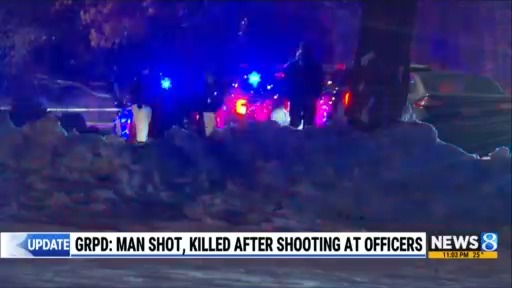Police: Man shot, killed after shooting at officers in Grand Rapids ...
