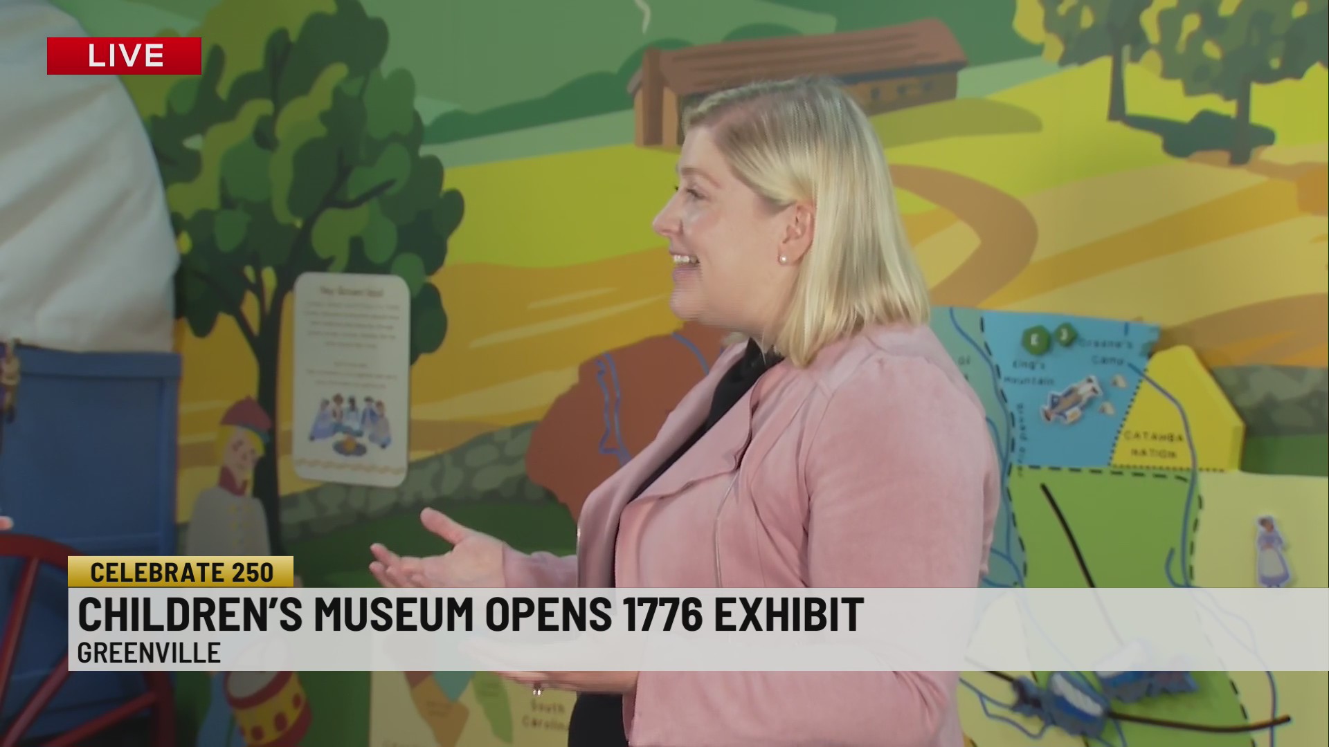 TCMU adds SC250 exhibit for kids to experience life in the Upstate in 1776