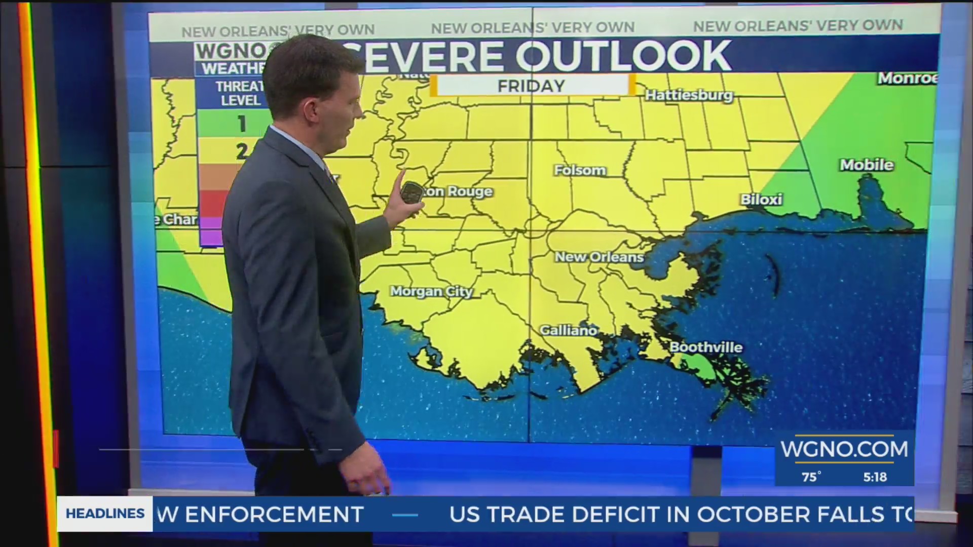 Strong storms possible on Friday – WGNO