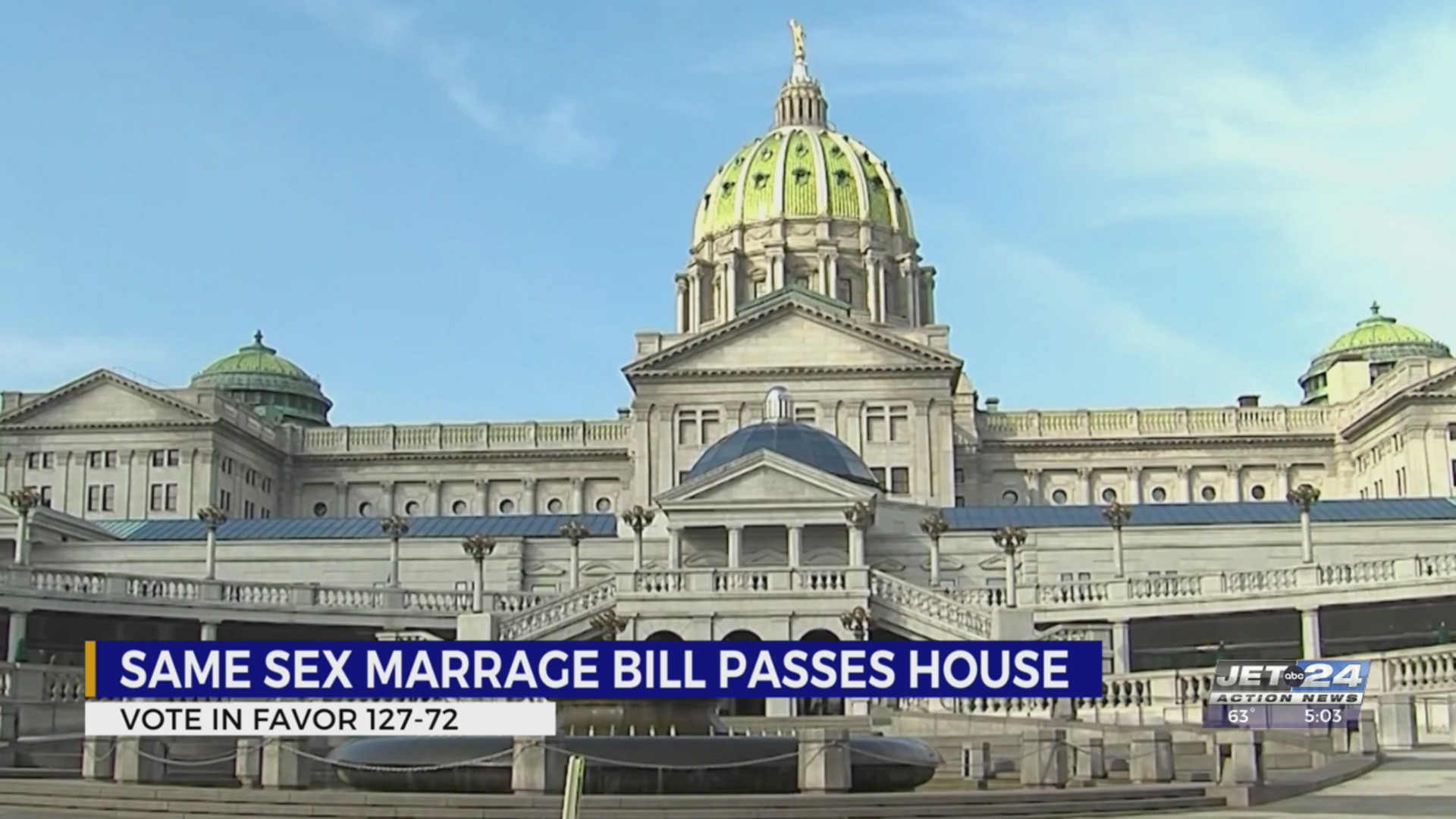 House passes bill to make marriage law wording more inclusive to same ...