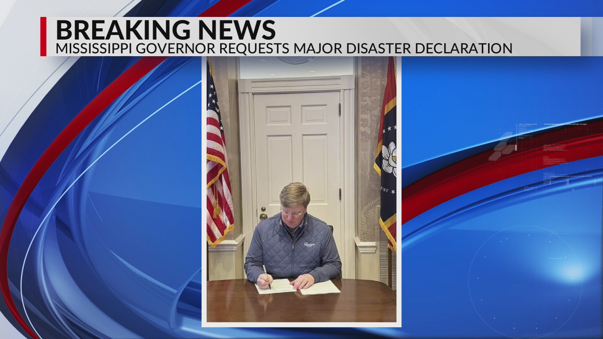 MS governor requests major disaster declaration – WREG.com