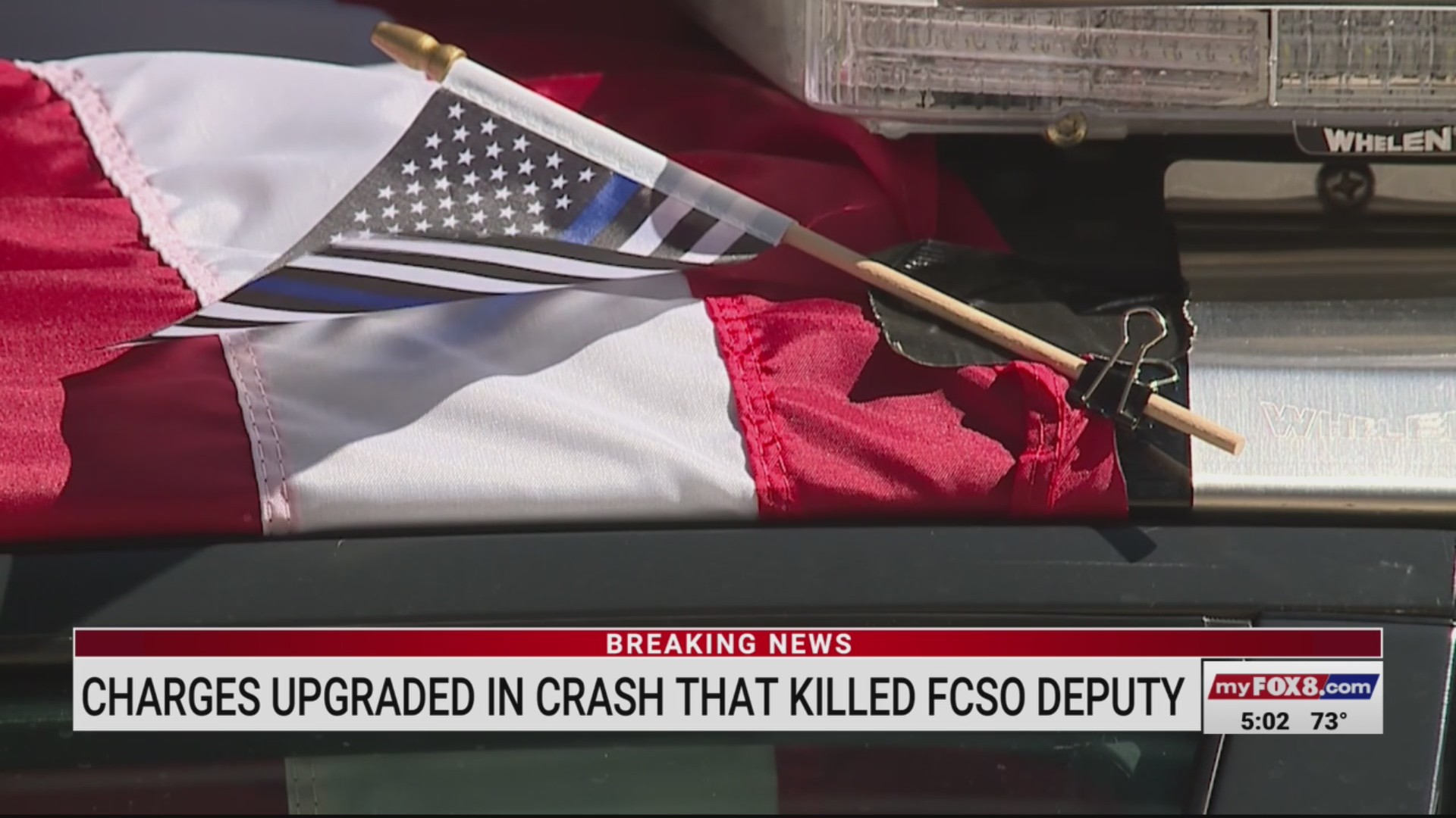 Charges upgraded in crash that killed Forsyth County deputy – FOX8 WGHP