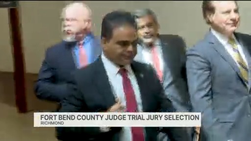 Fort Bend County Judge KP George trial jury selection – CW39 Houston