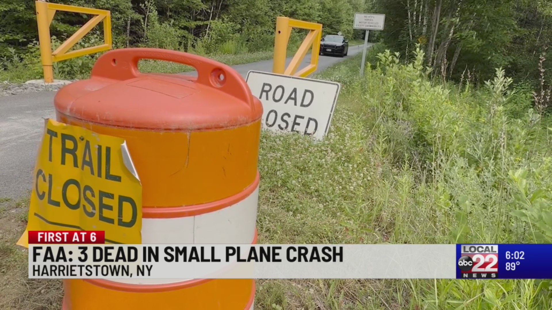 3 dead in plane crash outside Saranac Lake airport – ABC22 & FOX44