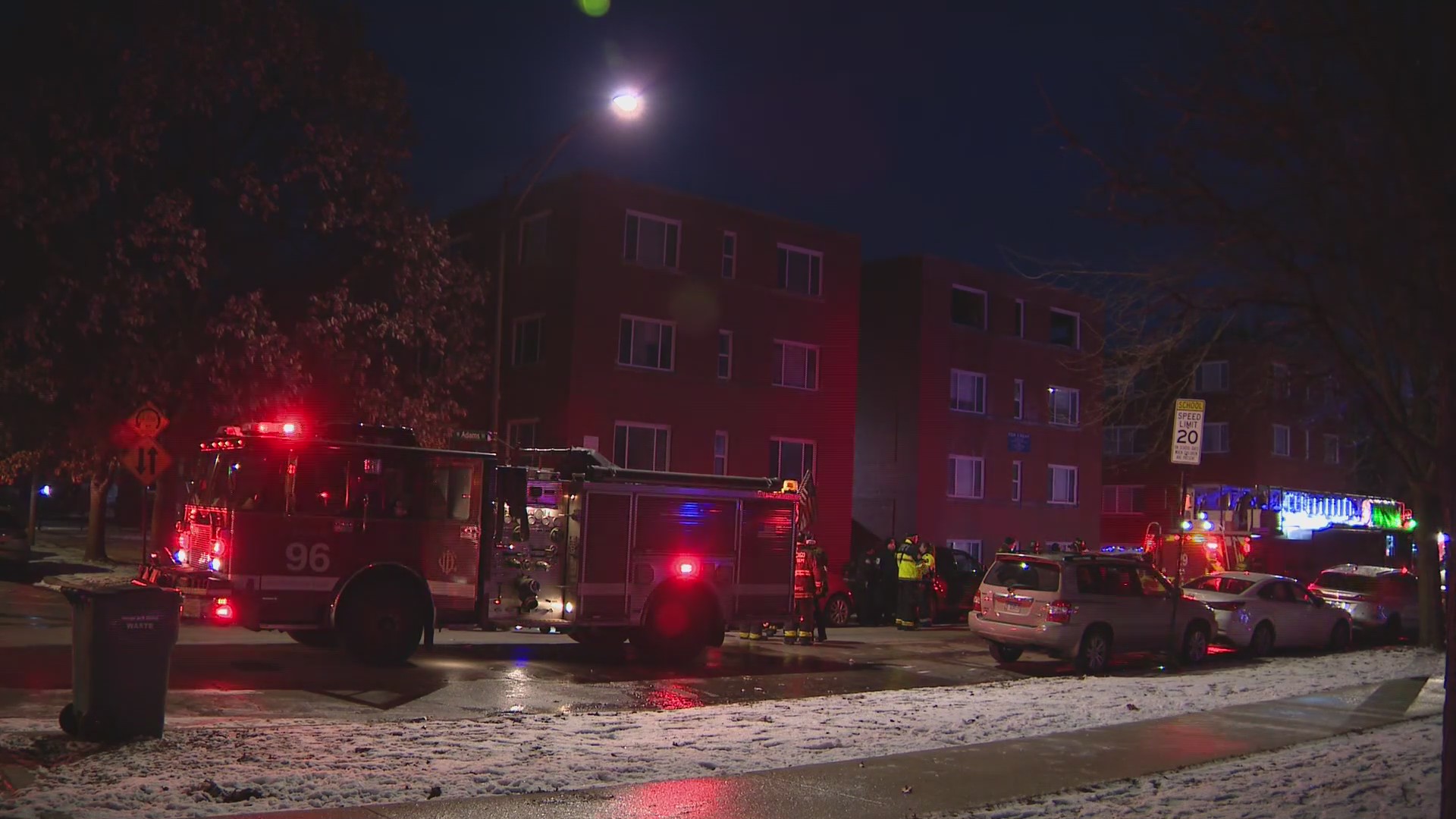 6 hospitalized, including 4 kids, after fire erupts at West Side ...