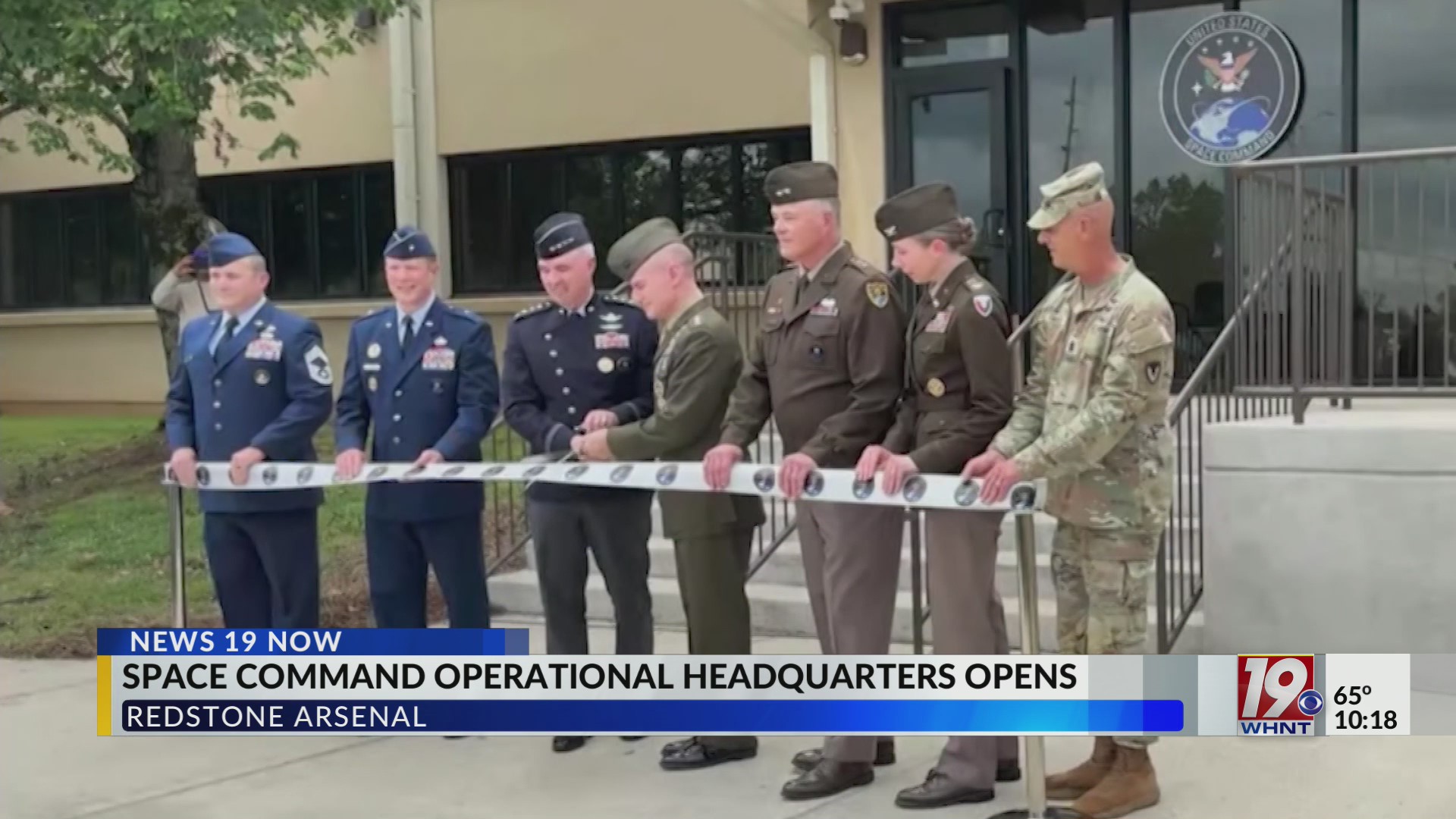 Space Command Ribbin Space Command Cuts Ribbon on First AL Facility, Lays Groundwork For 200 ...