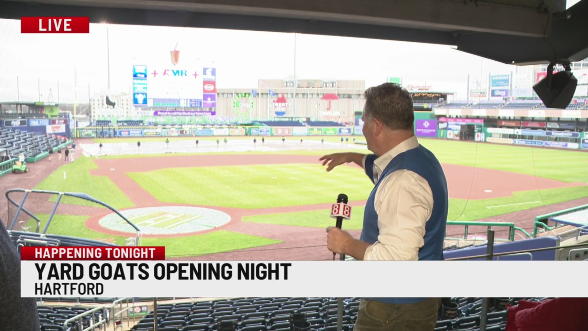 Hartford Yard Goats celebrate opening day, 10 years at Dunkin’ Park ...
