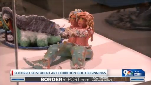 Socorro ISD students showcase artwork at City museum