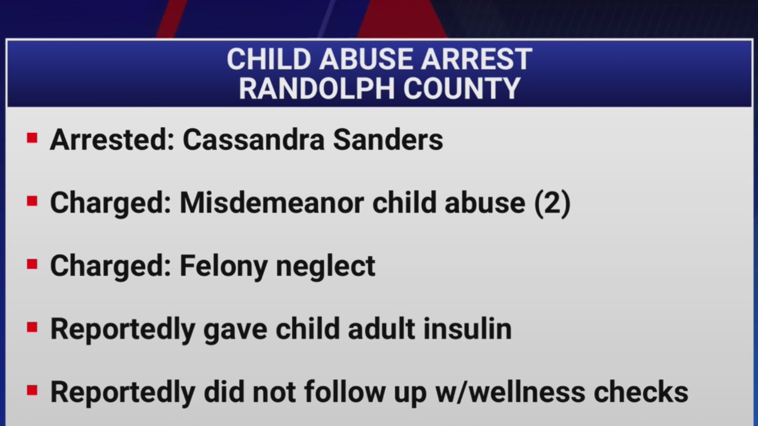 Randolph County woman accused of child neglect, abuse – FOX8 WGHP