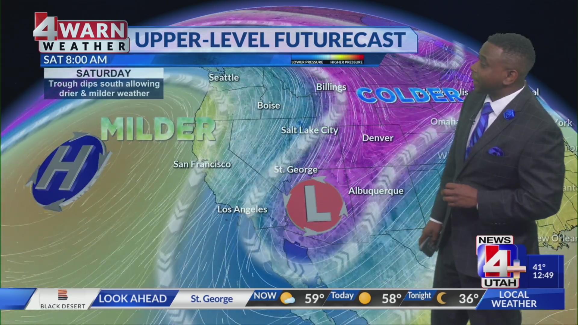 Scattered snow showers continue through Friday across the region – ABC4 ...