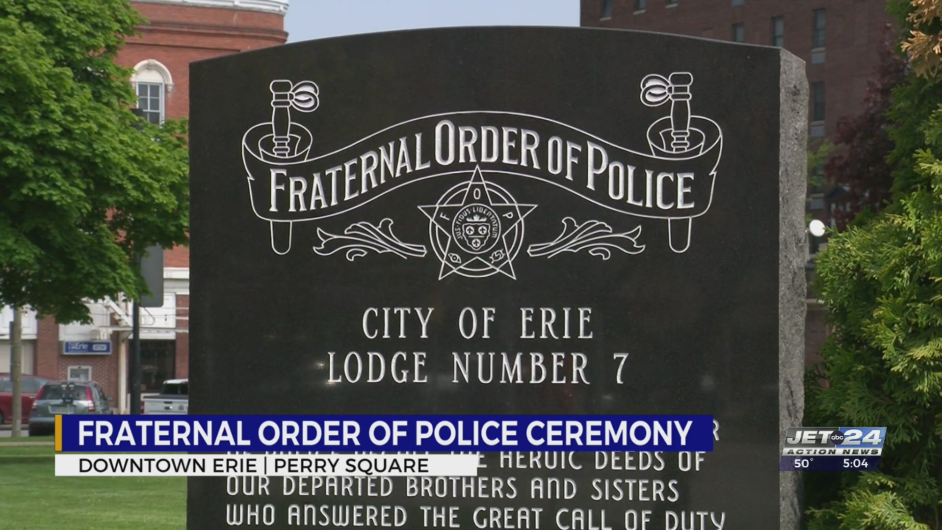 Fallen officers honored at FOP’s annual memorial service – WJET/WFXP ...