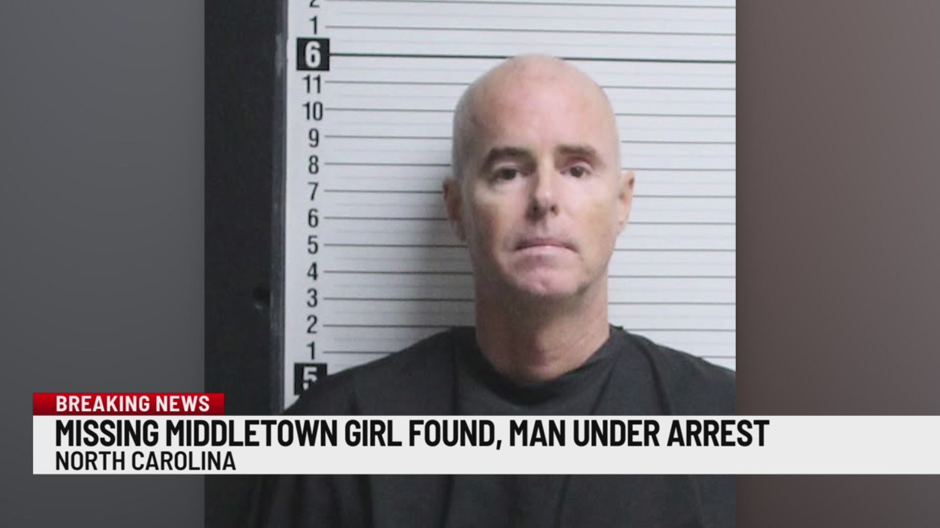 Man charged with kidnapping after missing Middletown girl found in ...