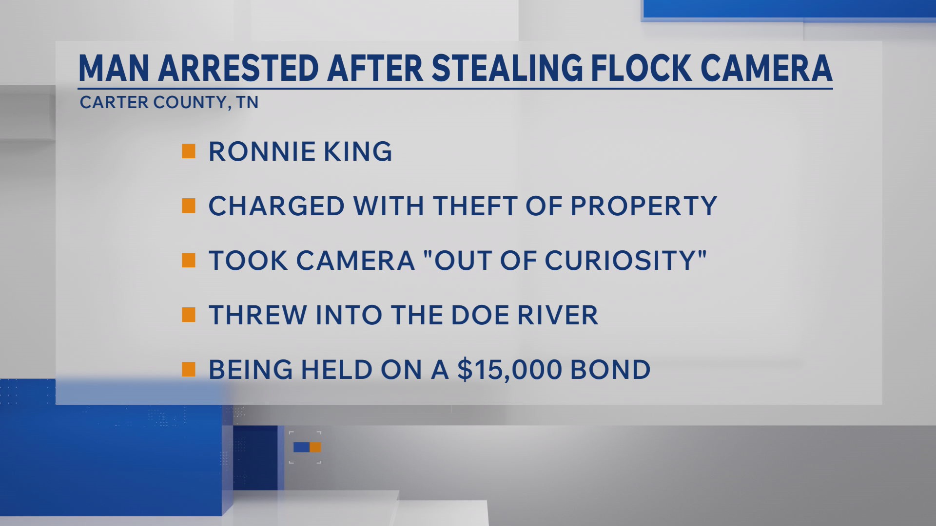 Hampton man arrested after allegedly stealing Flock camera – WJHL | Tri ...