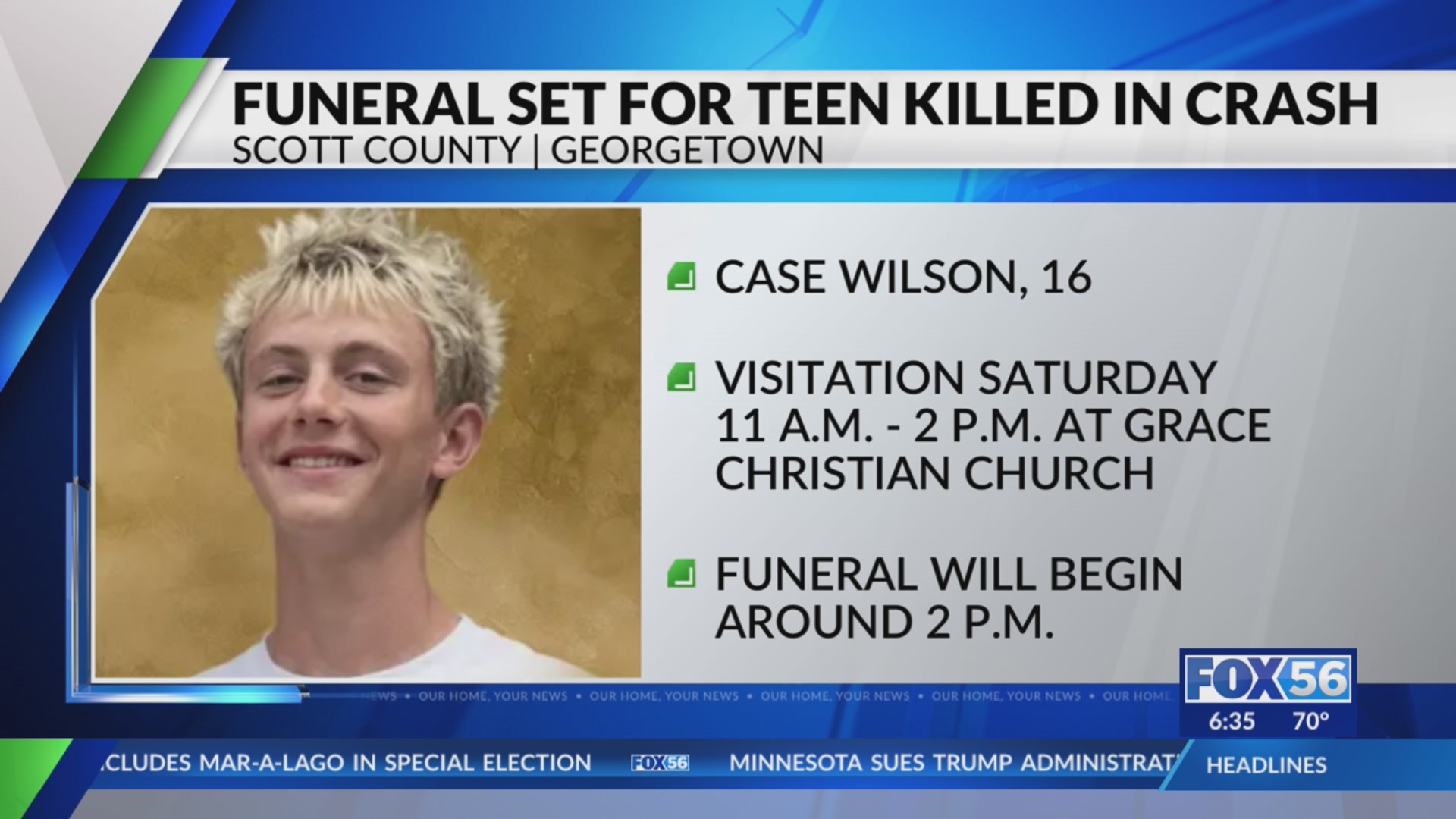 Funeral arrangements announced for 16-year-old killed in Scott County ...