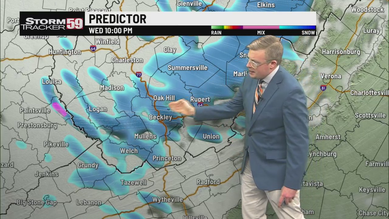 Snow squalls return tonight – here’s how much snow you can expect – WVNS