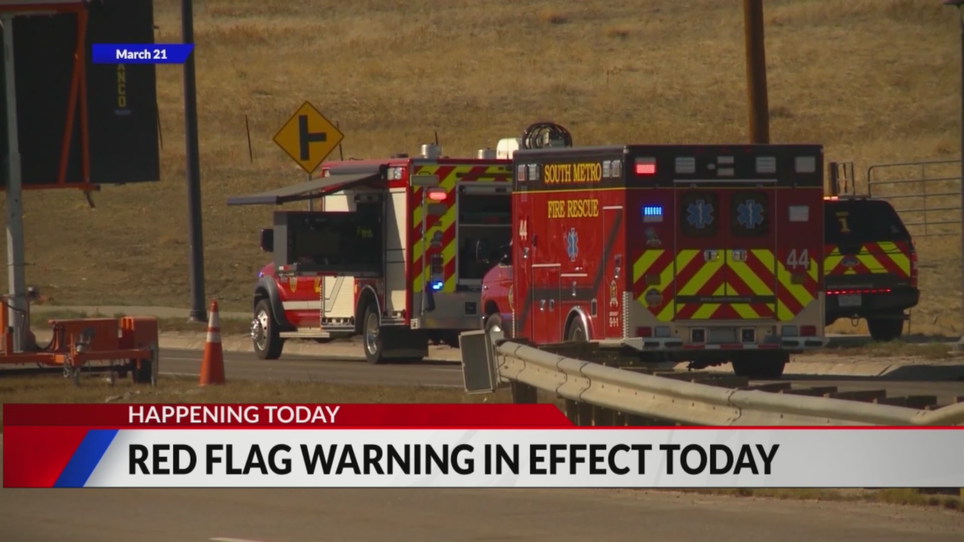 Red Flag Warning issued for Friday due to high winds across the Front ...