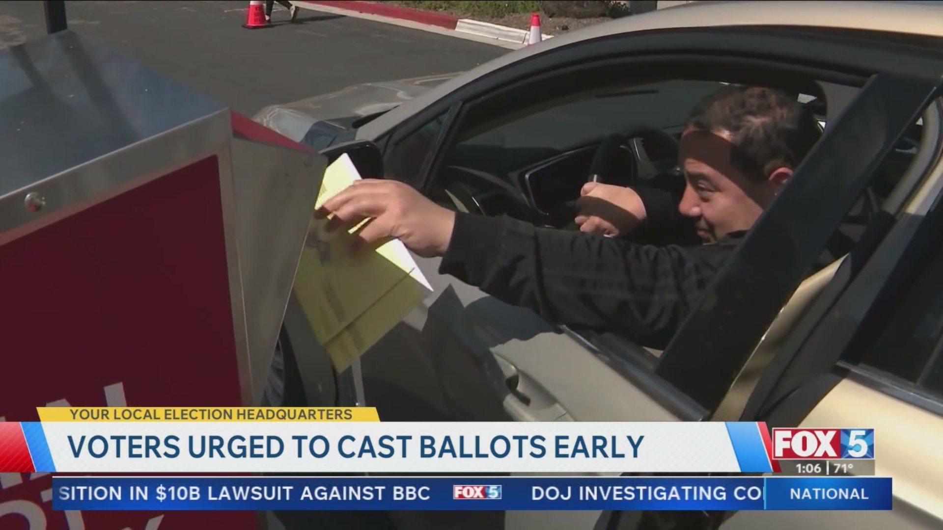 Voters urged to cast ballots early – FOX 5 San Diego & KUSI News