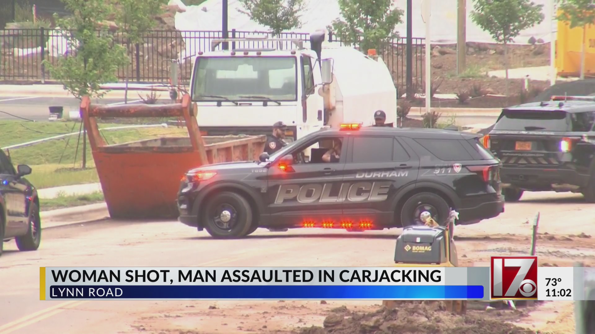 Woman shot, man injured in Durham carjacking of 2 SUVs – WSPA 7NEWS