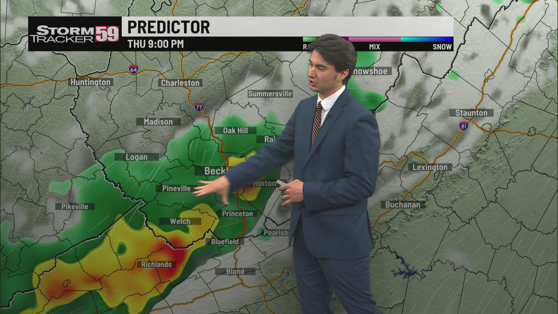 Warm and Breezy Today ahead of Tonight’s Cold Front – WVNS