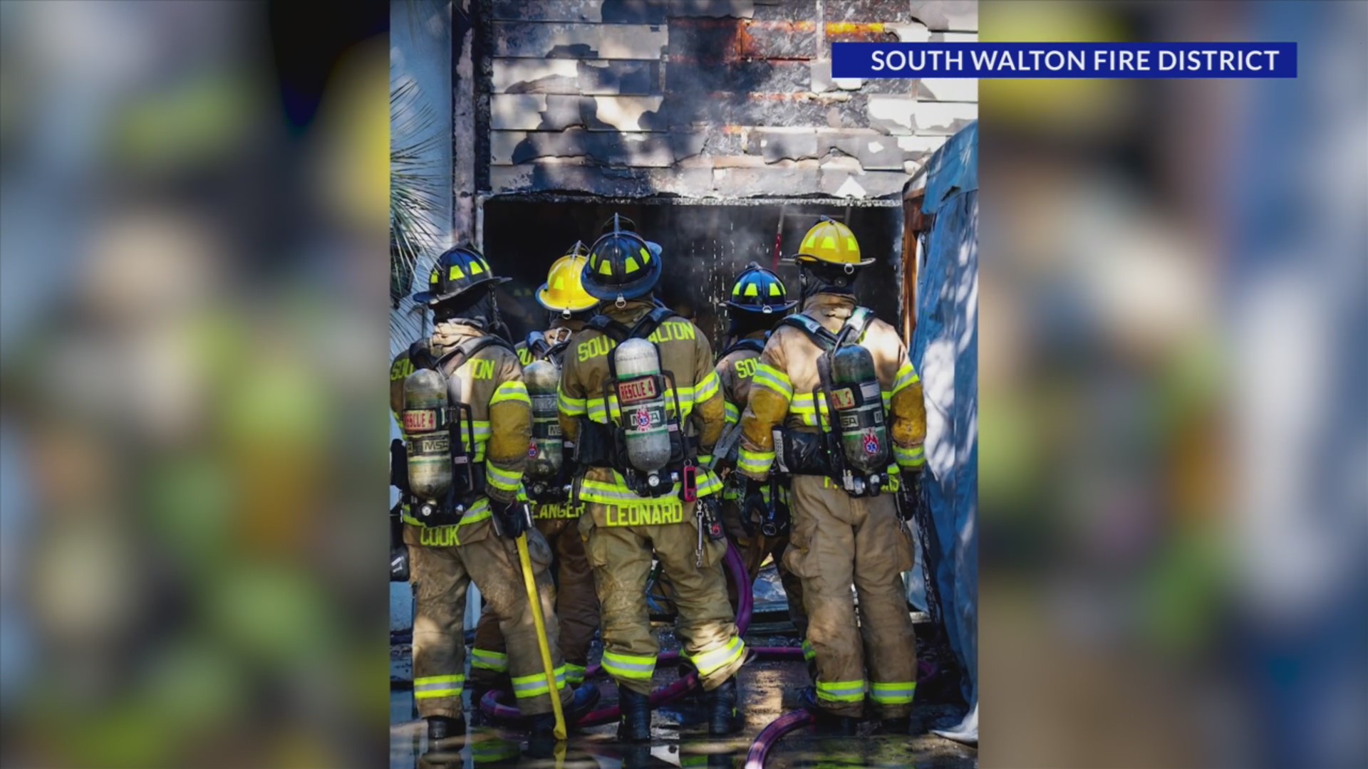 SWFD tackle residential structure fire in Santa Rosa Beach ...