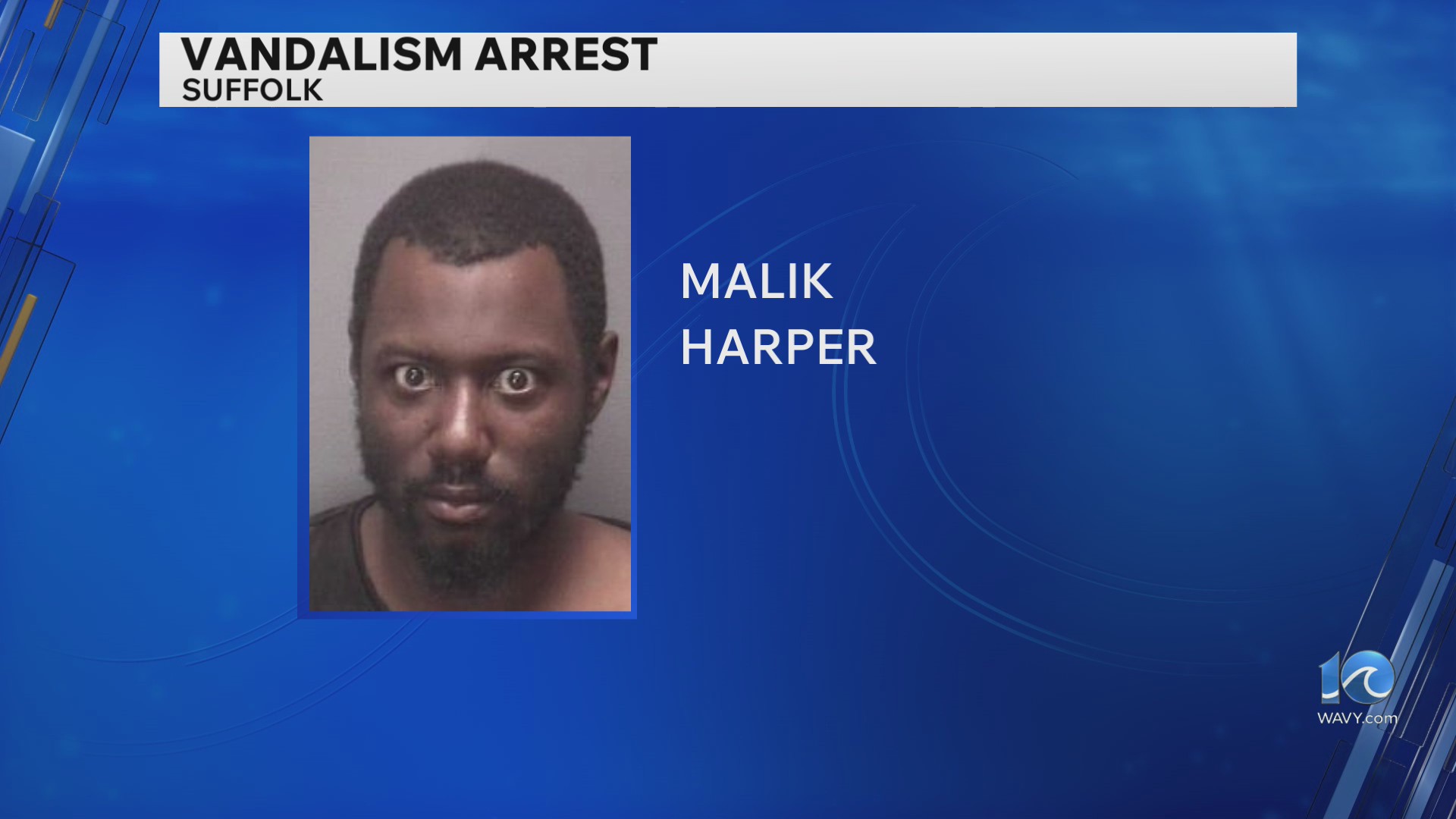 Suffolk Police arrest suspect in Bridge Road vandalism case – WAVY.com