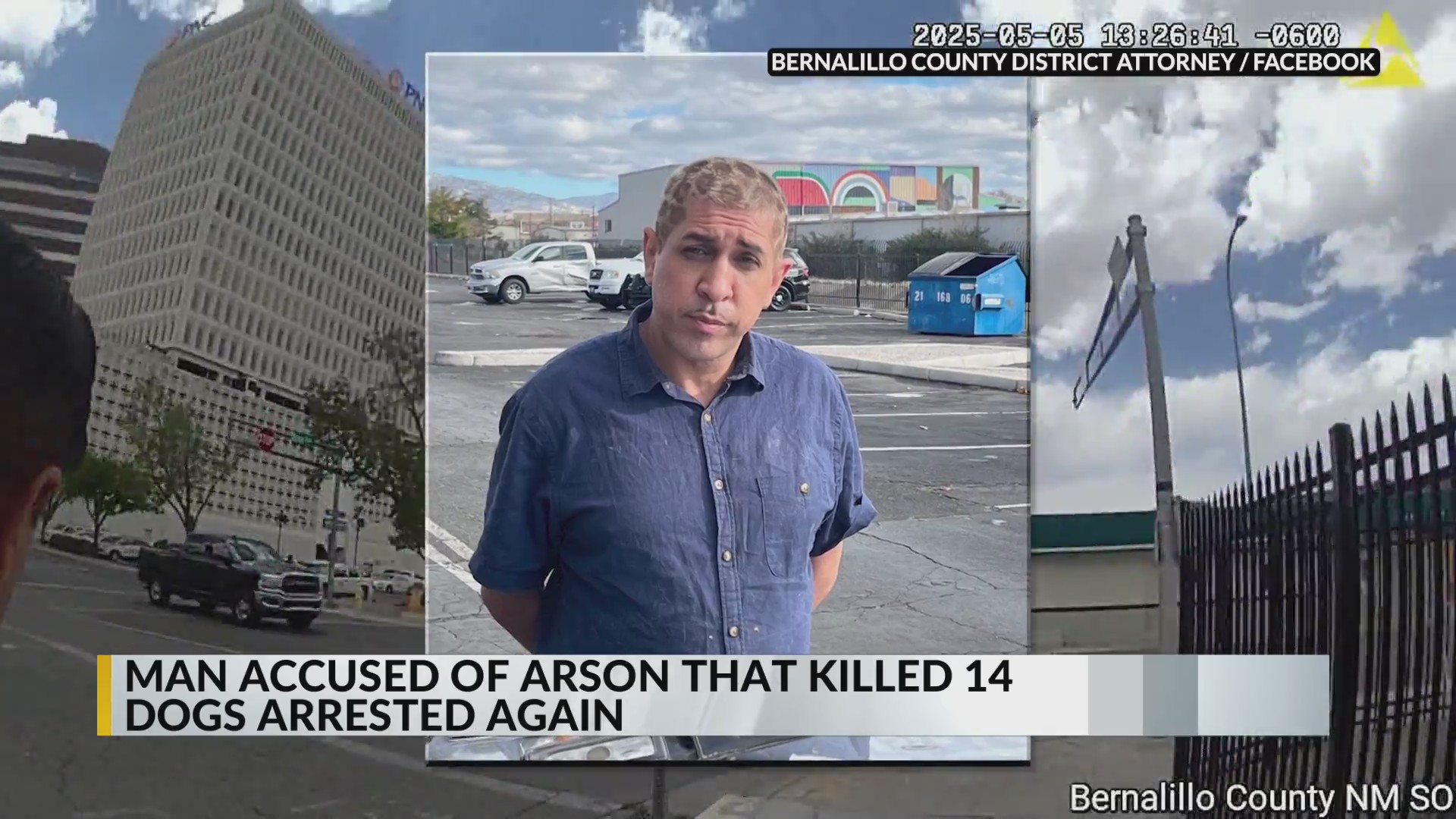 Man accused of arson that killed 14 dogs arrested again in Albuquerque ...