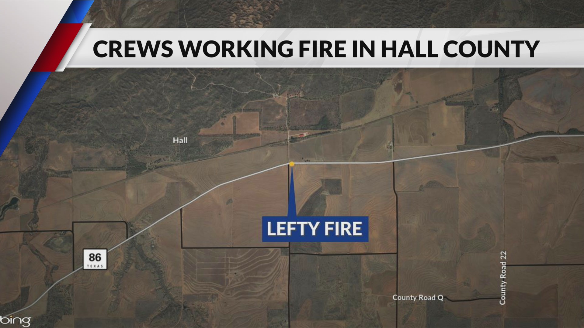 ‘Lefty’ Fire in Hall County, 1382 acres; 90% contained – KAMR ...