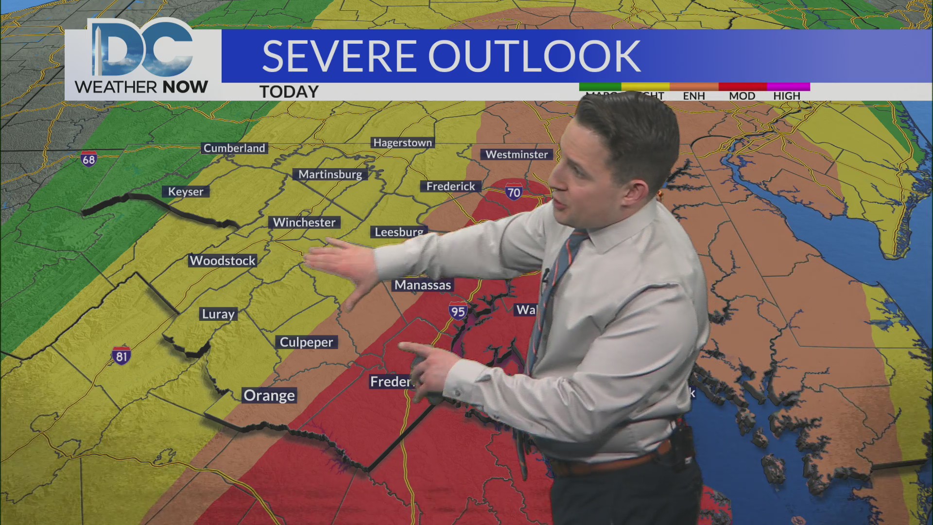 Severe Weather Update: Tornado Watch Across DMV Dropped – DC News Now ...