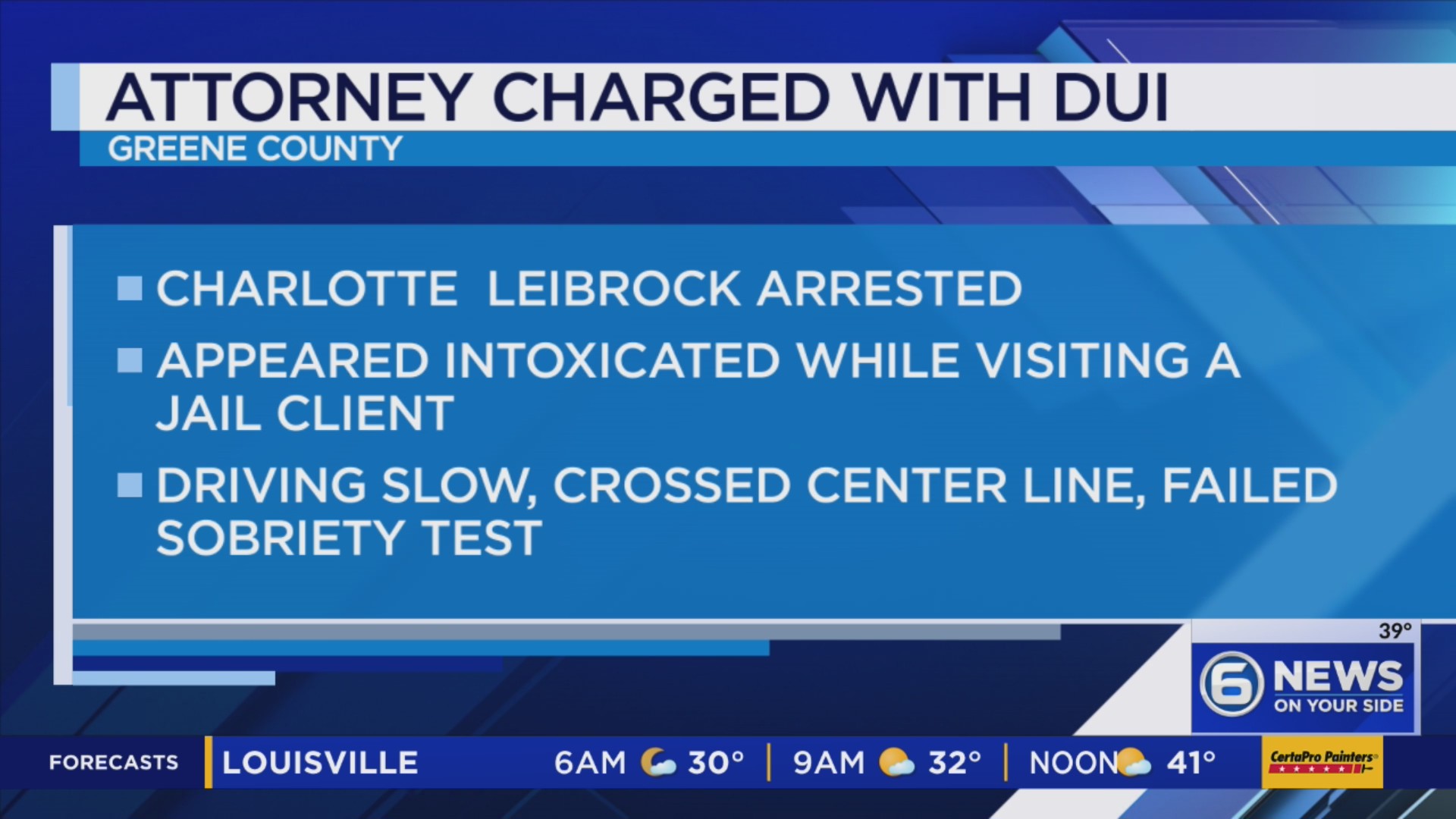 Attorney charged with DUI after leaving Greene County Jail – WATE 6 On ...