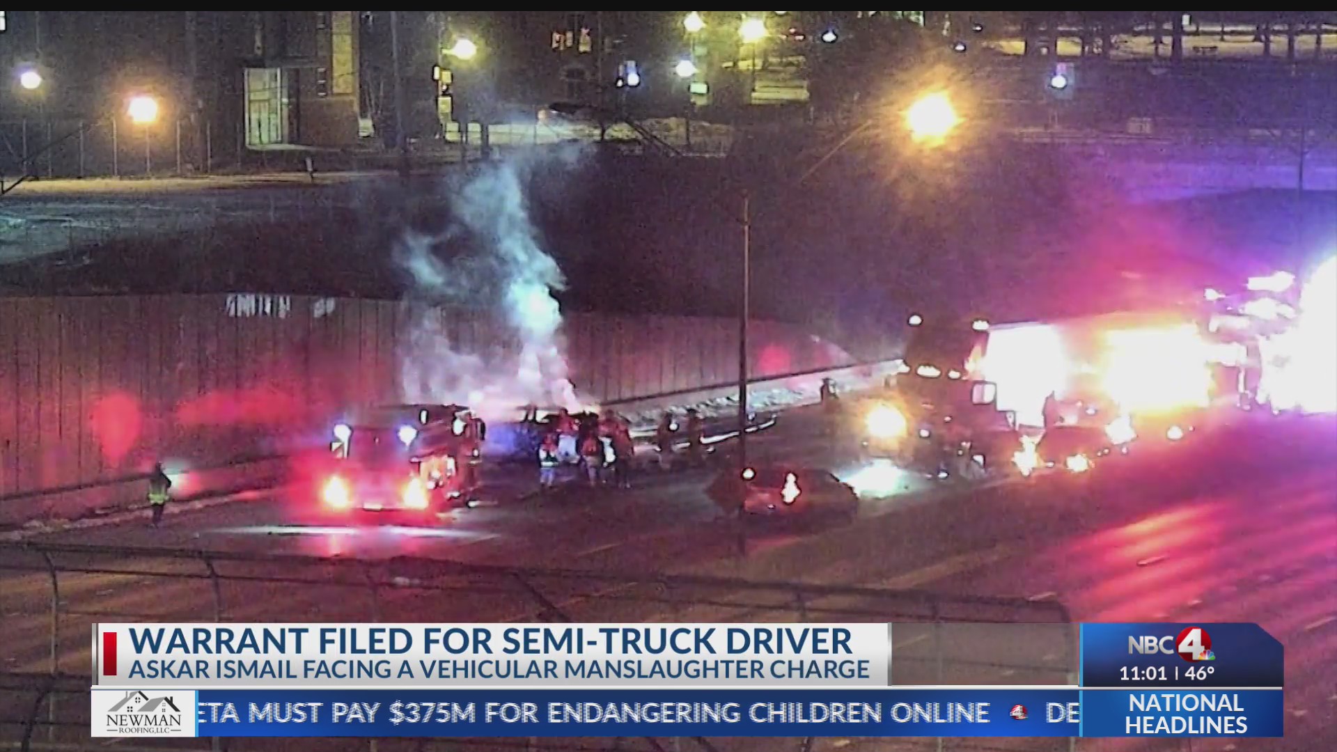 Multiple drivers charged in fiery, deadly I-71 crash – NBC4 WCMH-TV