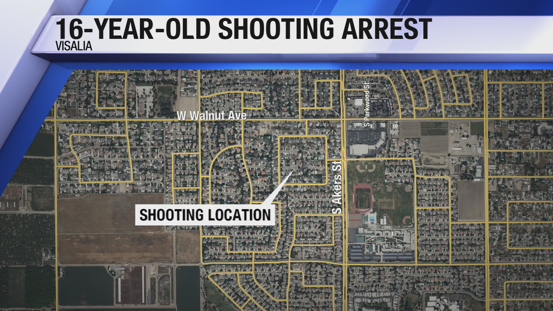 Teen arrested for shooting through back window of Visalia home, police