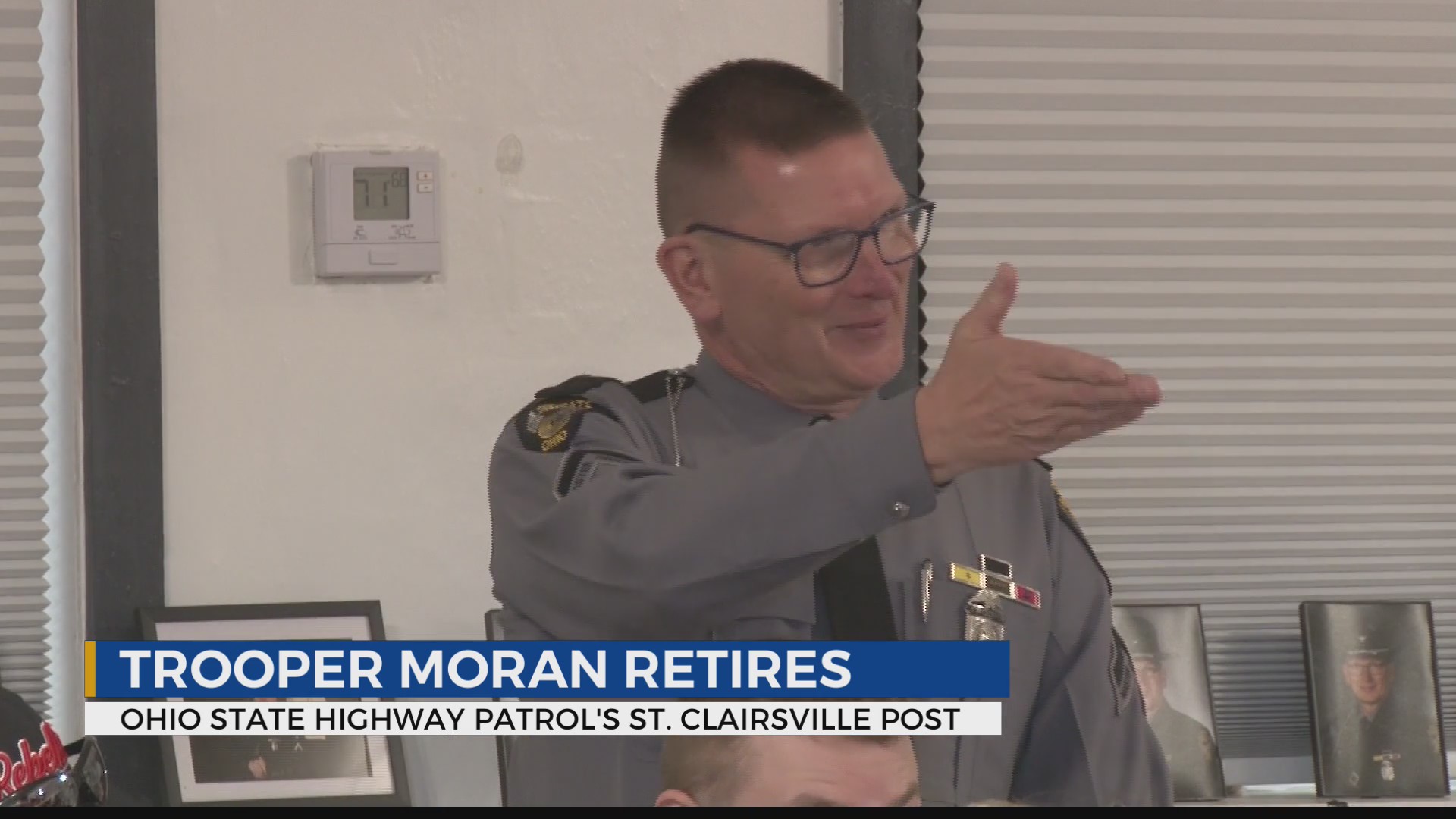 Ohio State Highway Patrol trooper retires after 28 years of service – WTRF