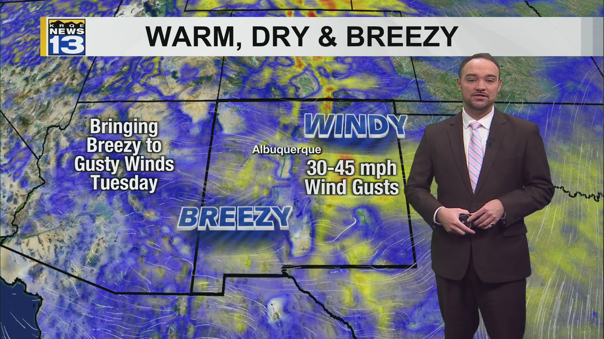 Unseasonably warm weather moves into New Mexico through the week – KRQE ...