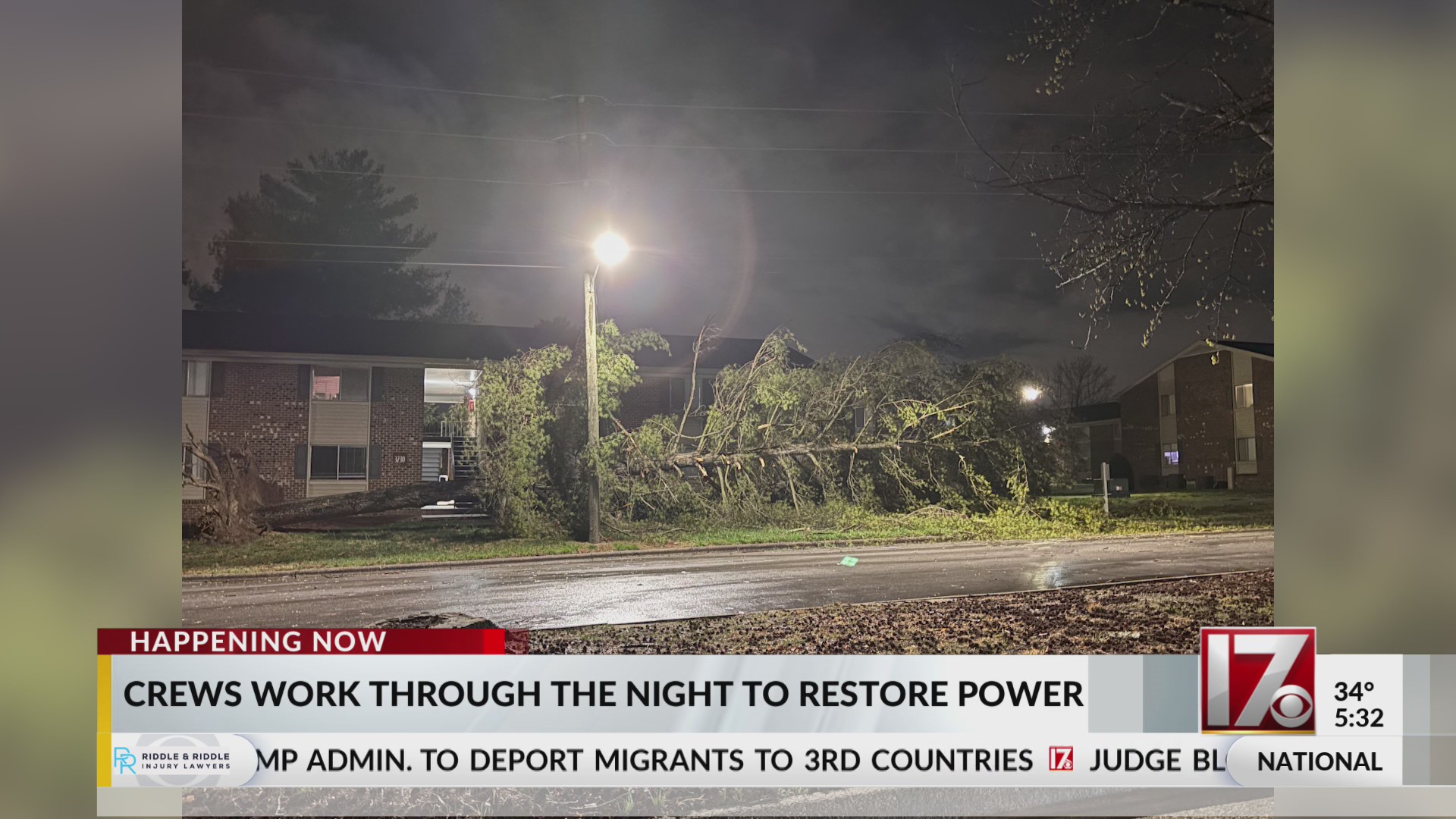 Duke Energy crews work overnight to restore power after NC storms ...