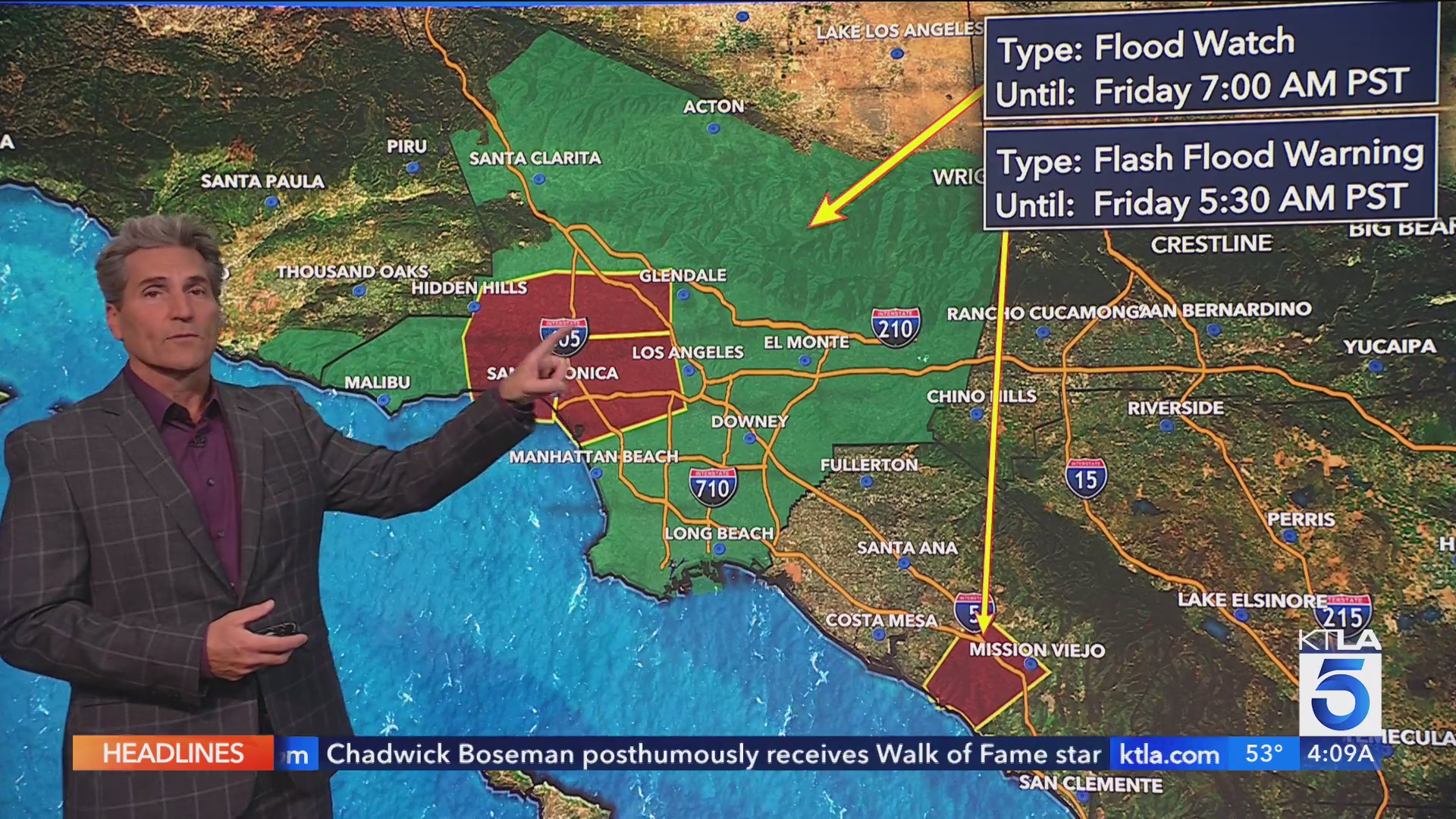 Heaviest rain hits Southern California as storm sweeps region – KTLA