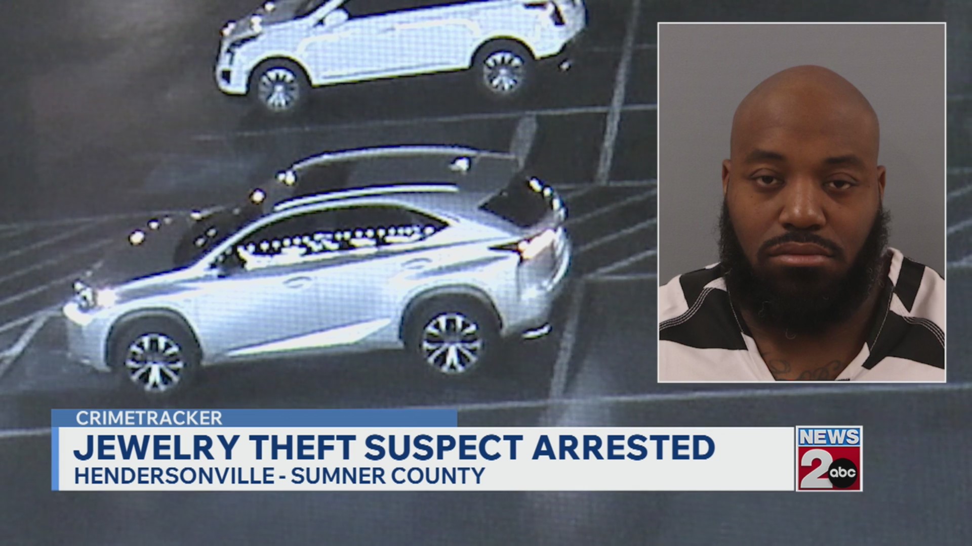 Jewelry theft suspect arrested in Hendersonville – WKRN News 2