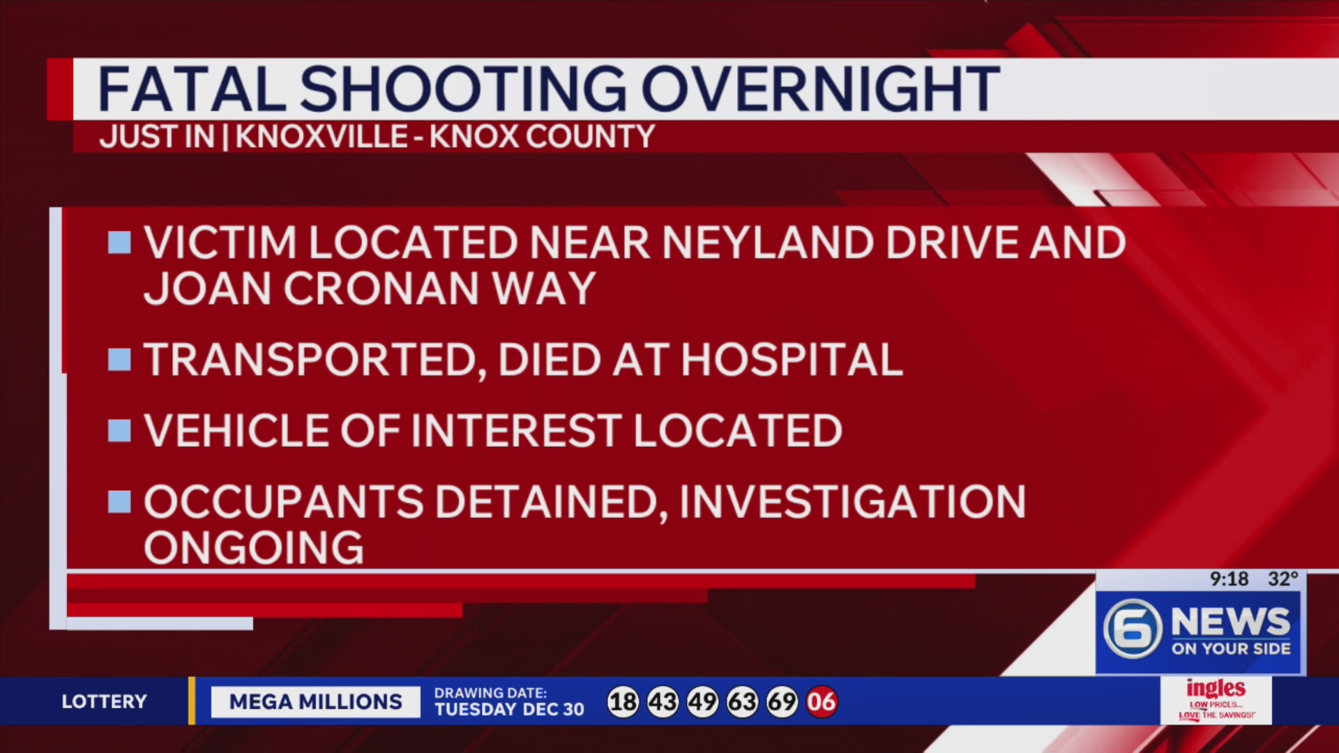 One dead after overnight New Year’s shooting in Knoxville – WATE 6 On ...